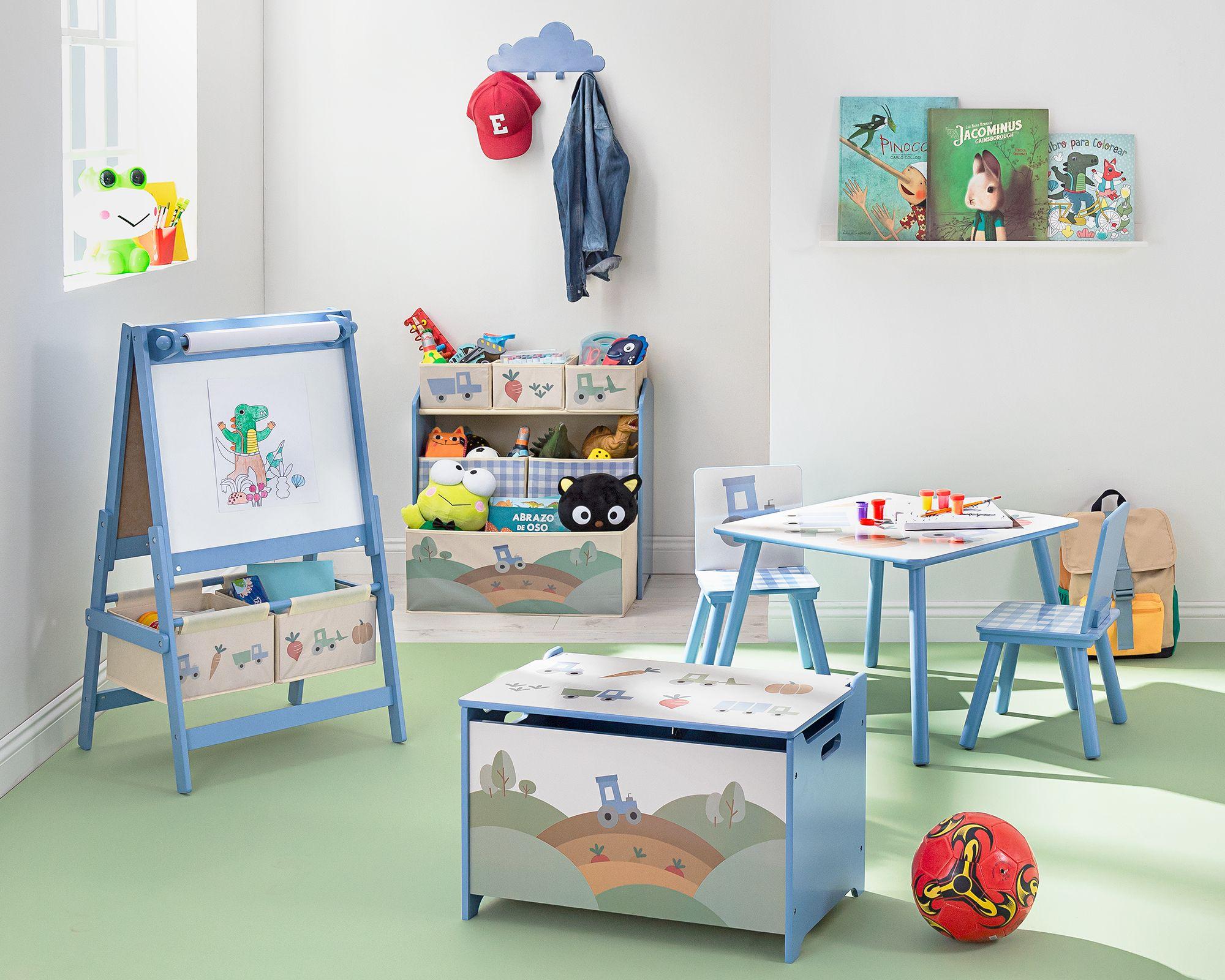 Mesa infantil + 2 sillas Farmer trucks-7