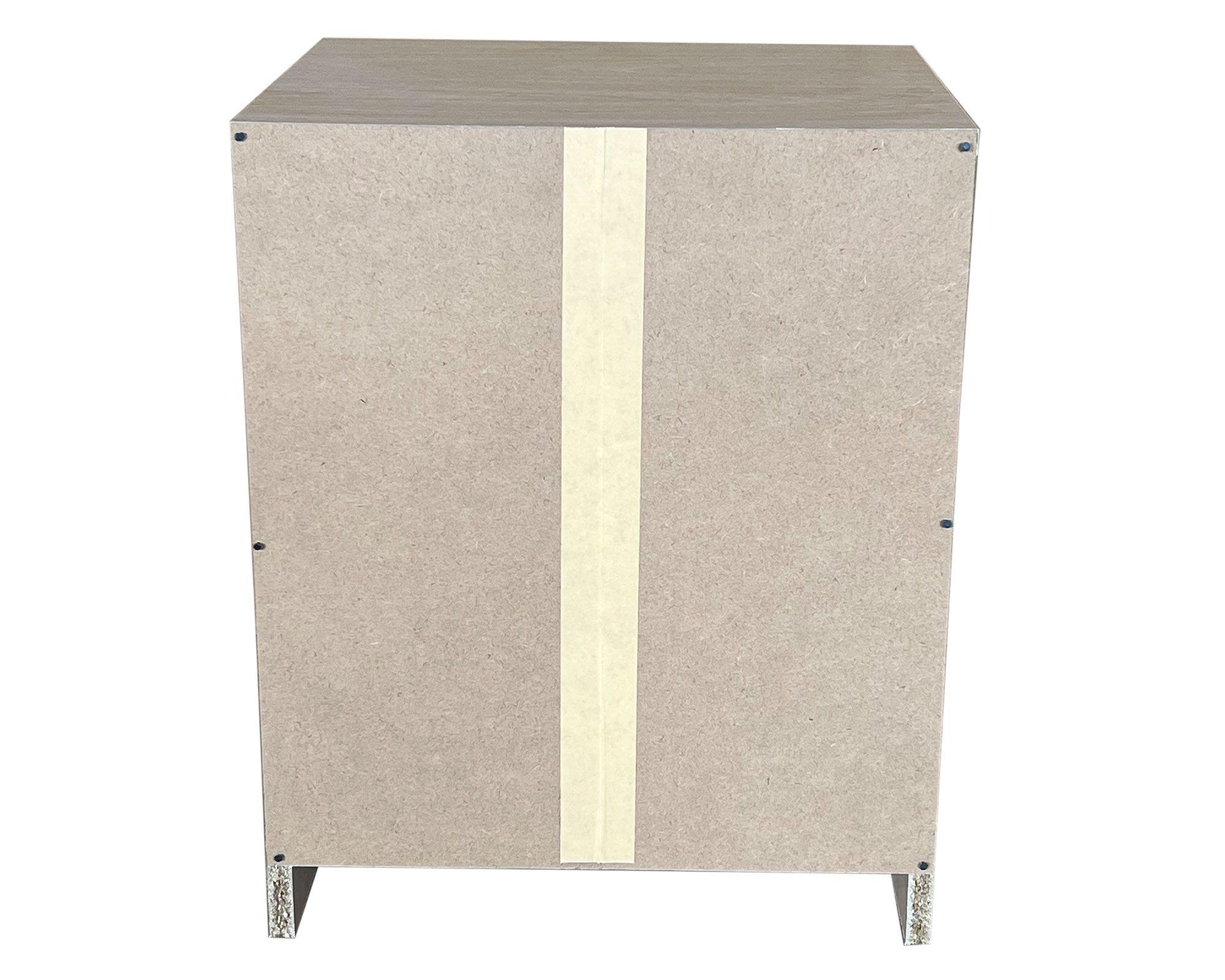Velador Igor 50x40x35 cm 3 cajones natural-4