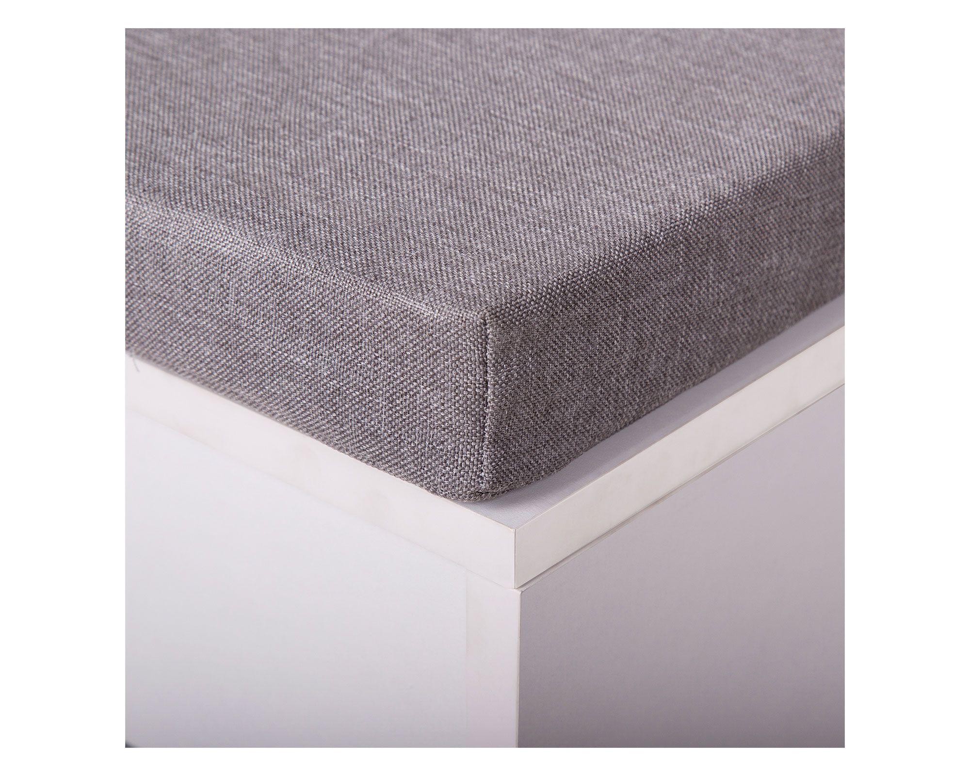 Banca zapatera 48x80x30 cm blanco/gris-3