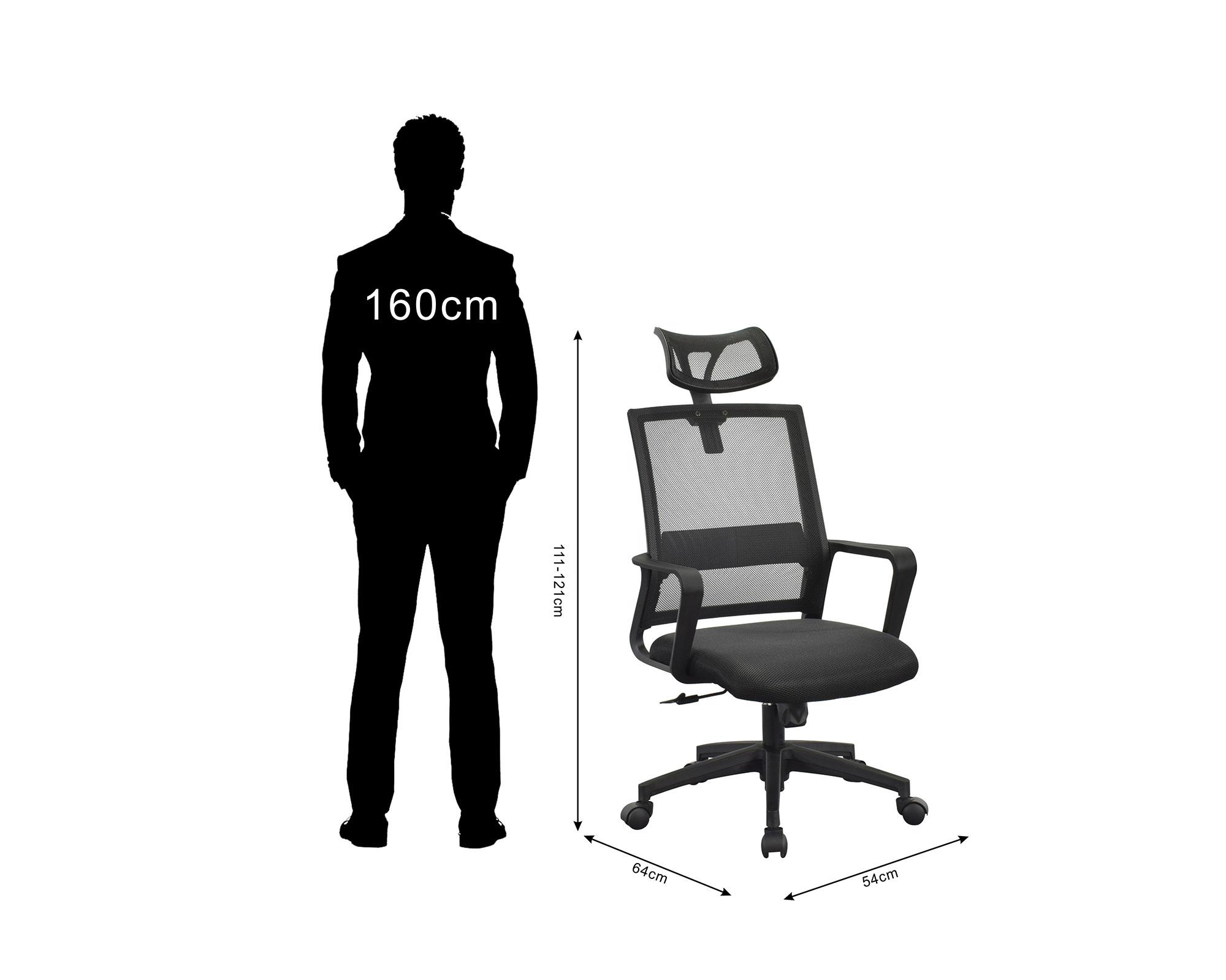 Silla ejecutiva Ventur negro-6