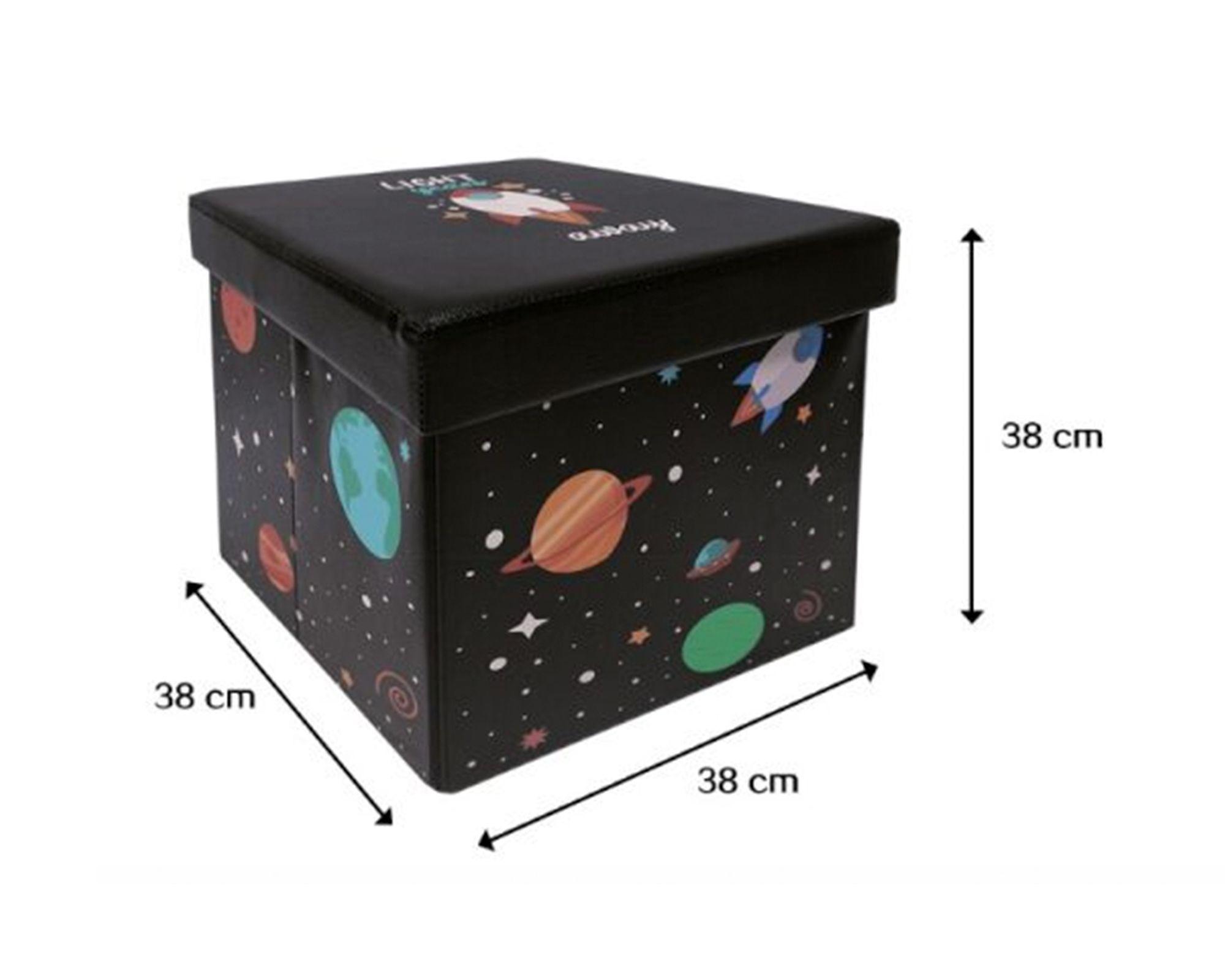 Pouf Rockets 38x38x38 cm-3