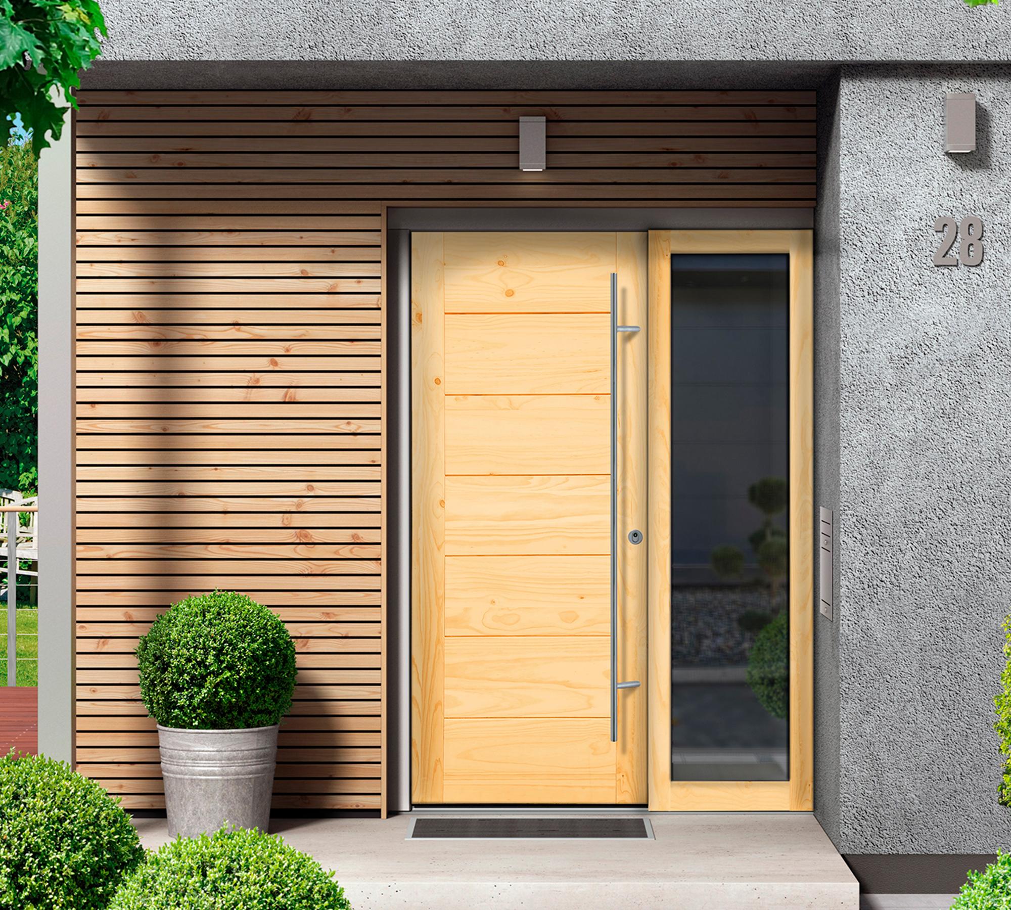 Puerta 85x210 cm Martina radiata radiata natural-0