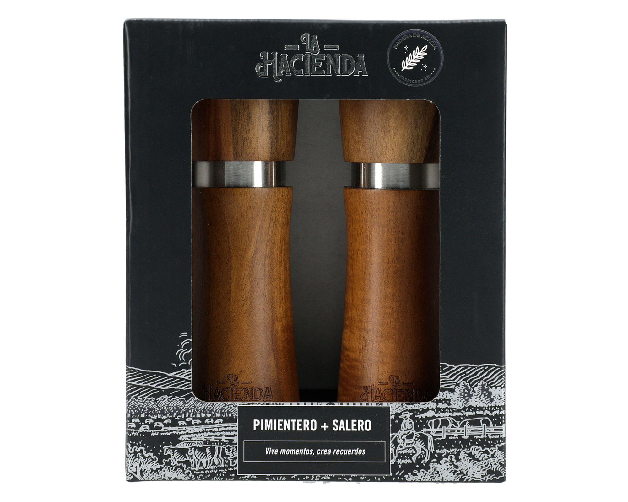 Set pimientero/salero 16.5 cm 2 unidades-3