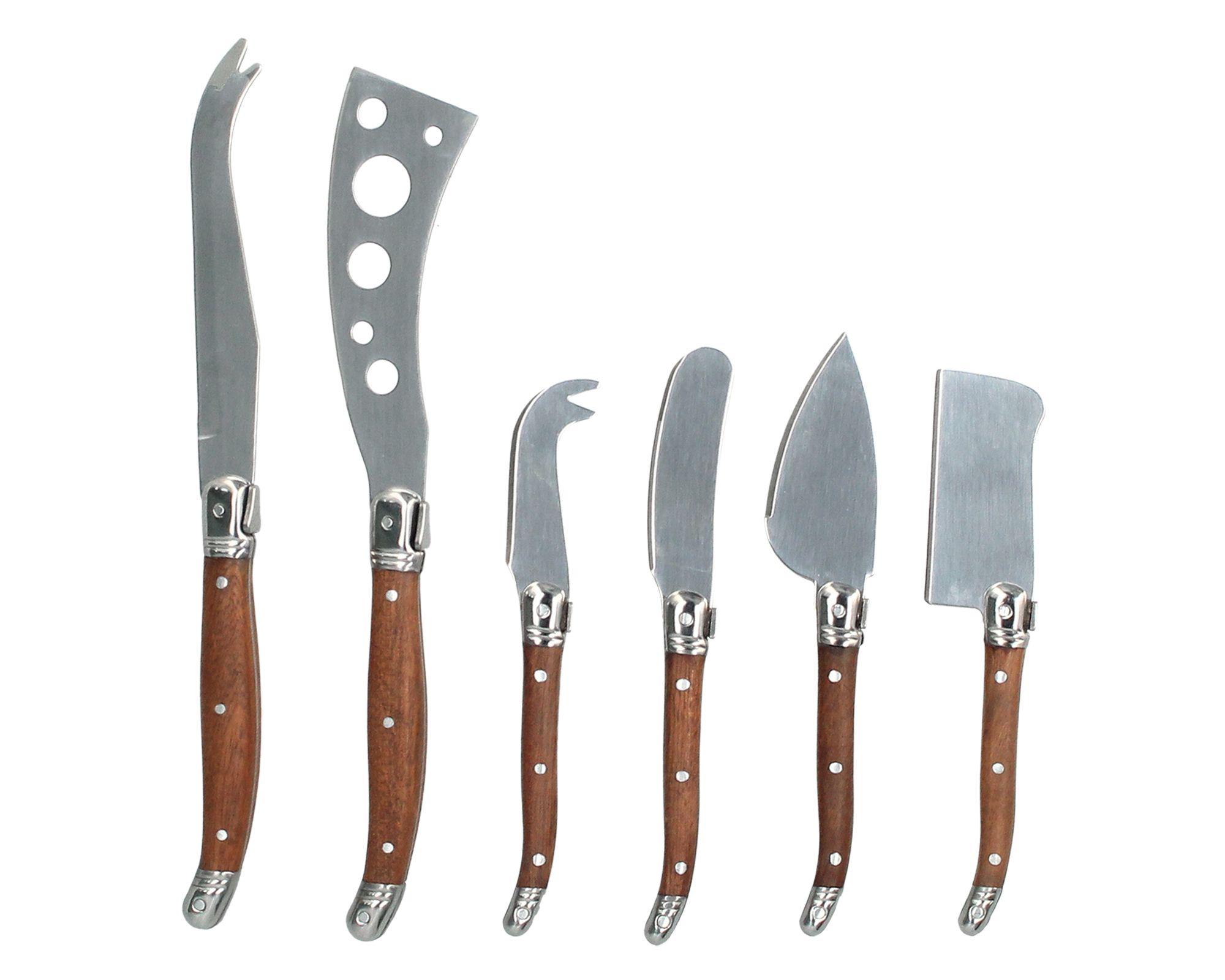 Cuchillo para queso 6 piezas-0
