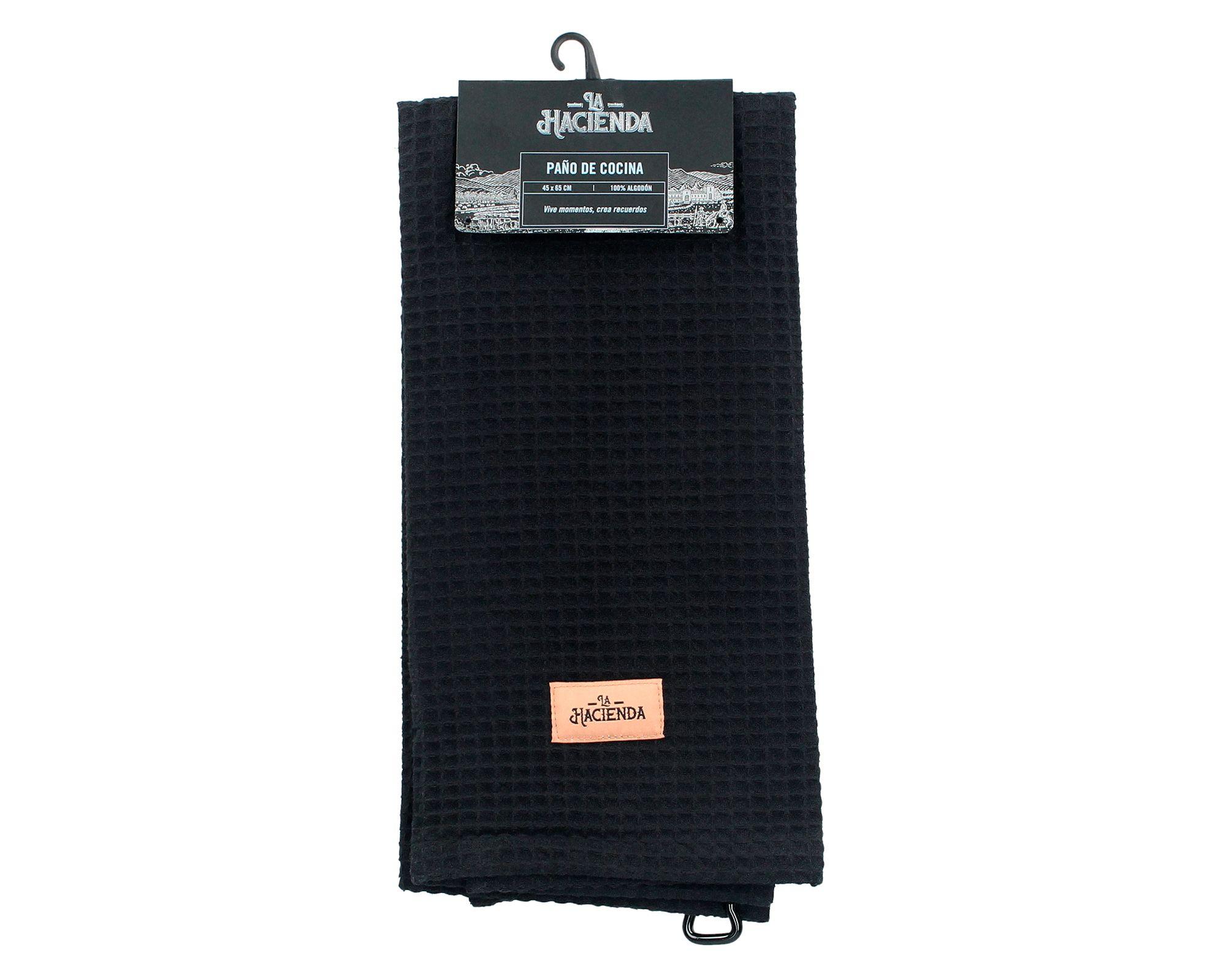 Paño cocina 45x65 cm negro-0