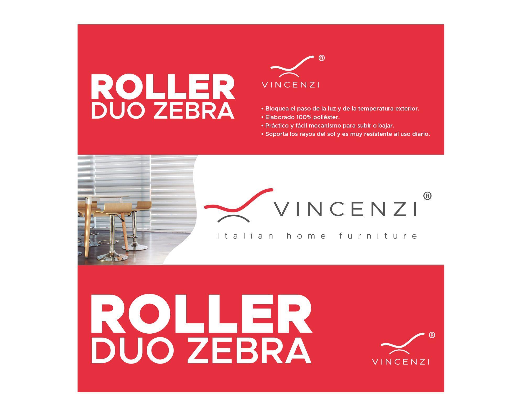 Cortina roller Dúo 220x240 cm beige-7