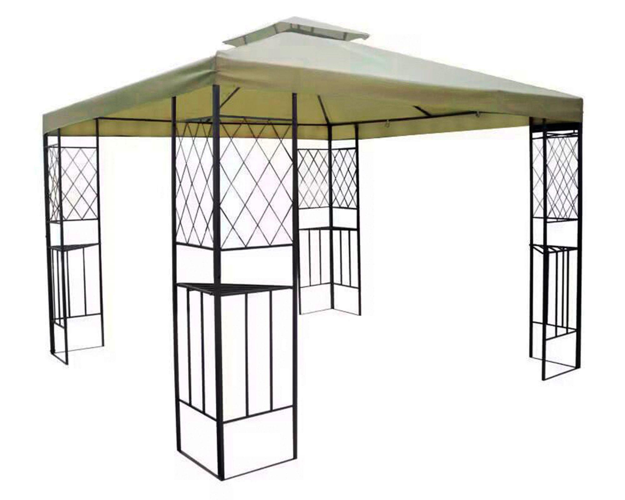 Toldo 300x300 cm Pergola marfil-0