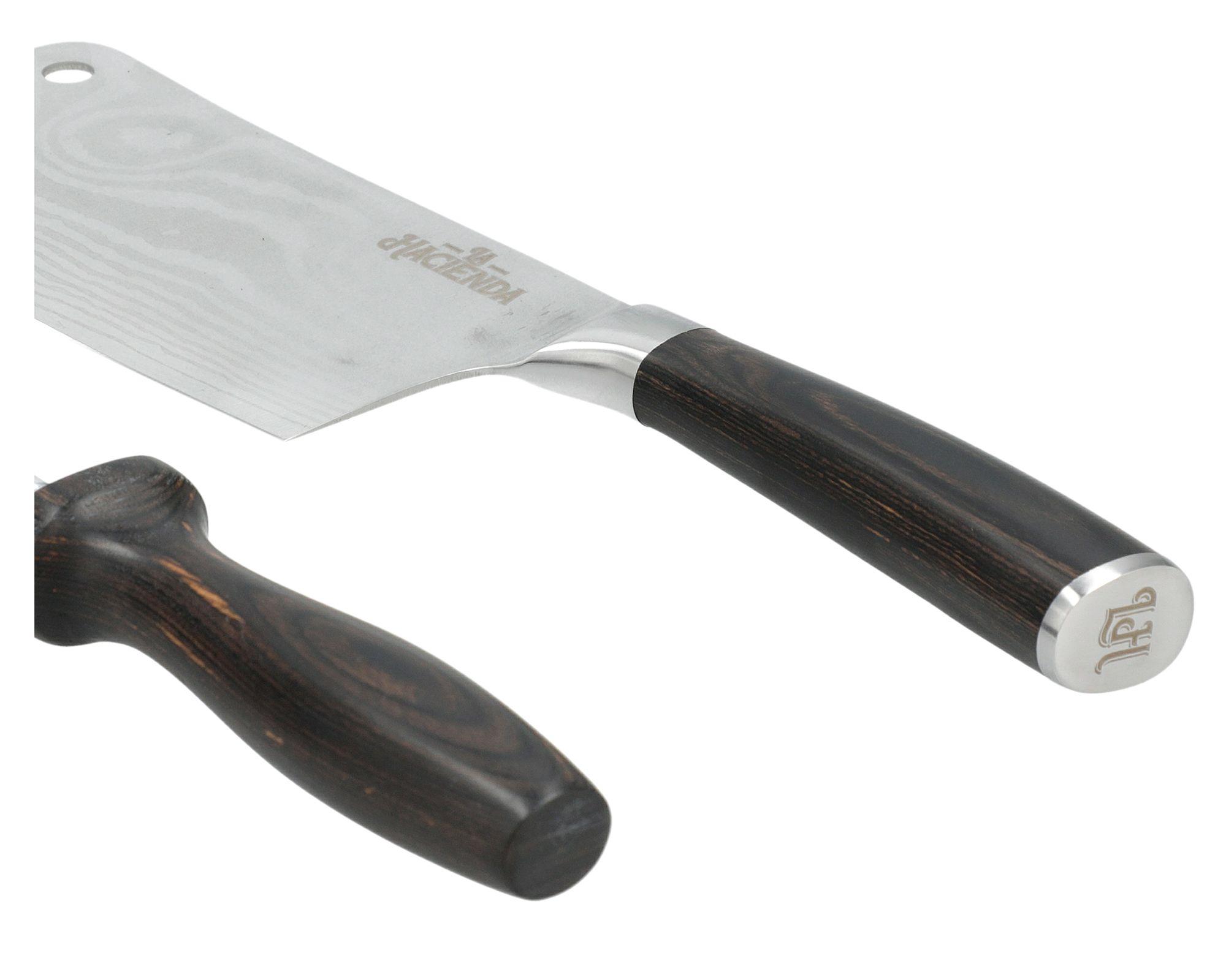 Cuchillo 17.5 cm + afilador 20 cm-2