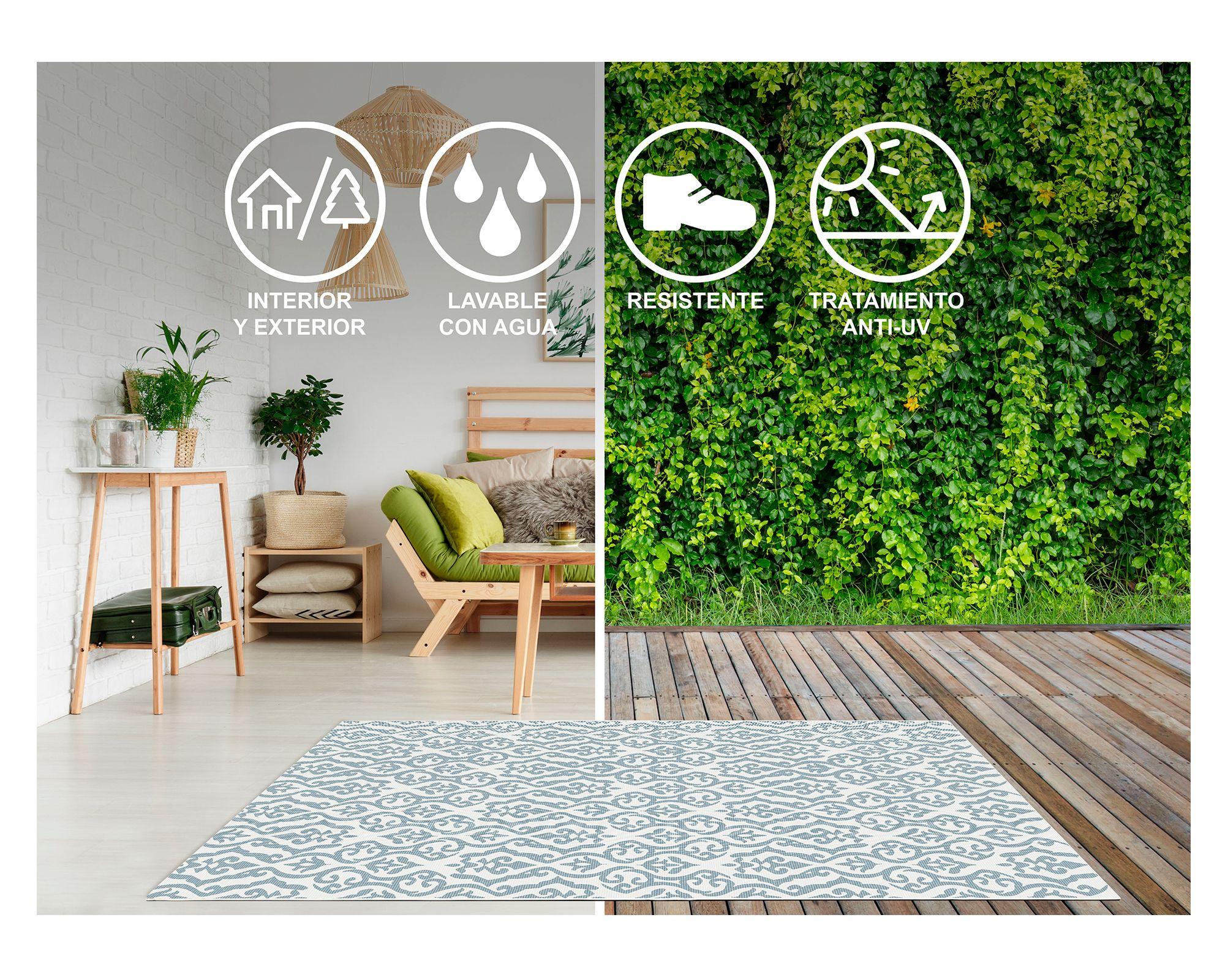 Alfombra Jade polipropileno 120x170 cm-2