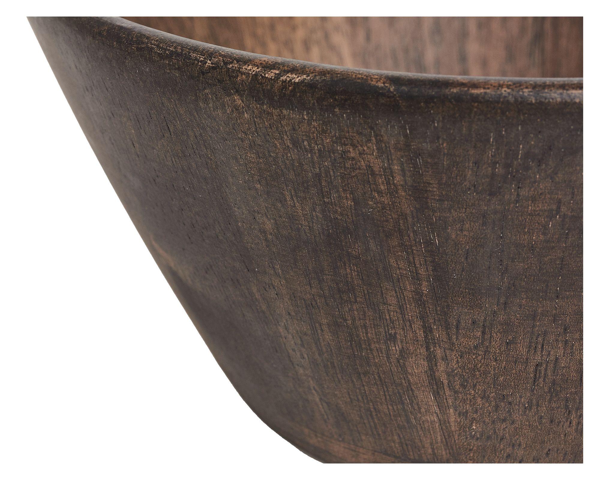 Bowl 25.4 cm Dark wood-2
