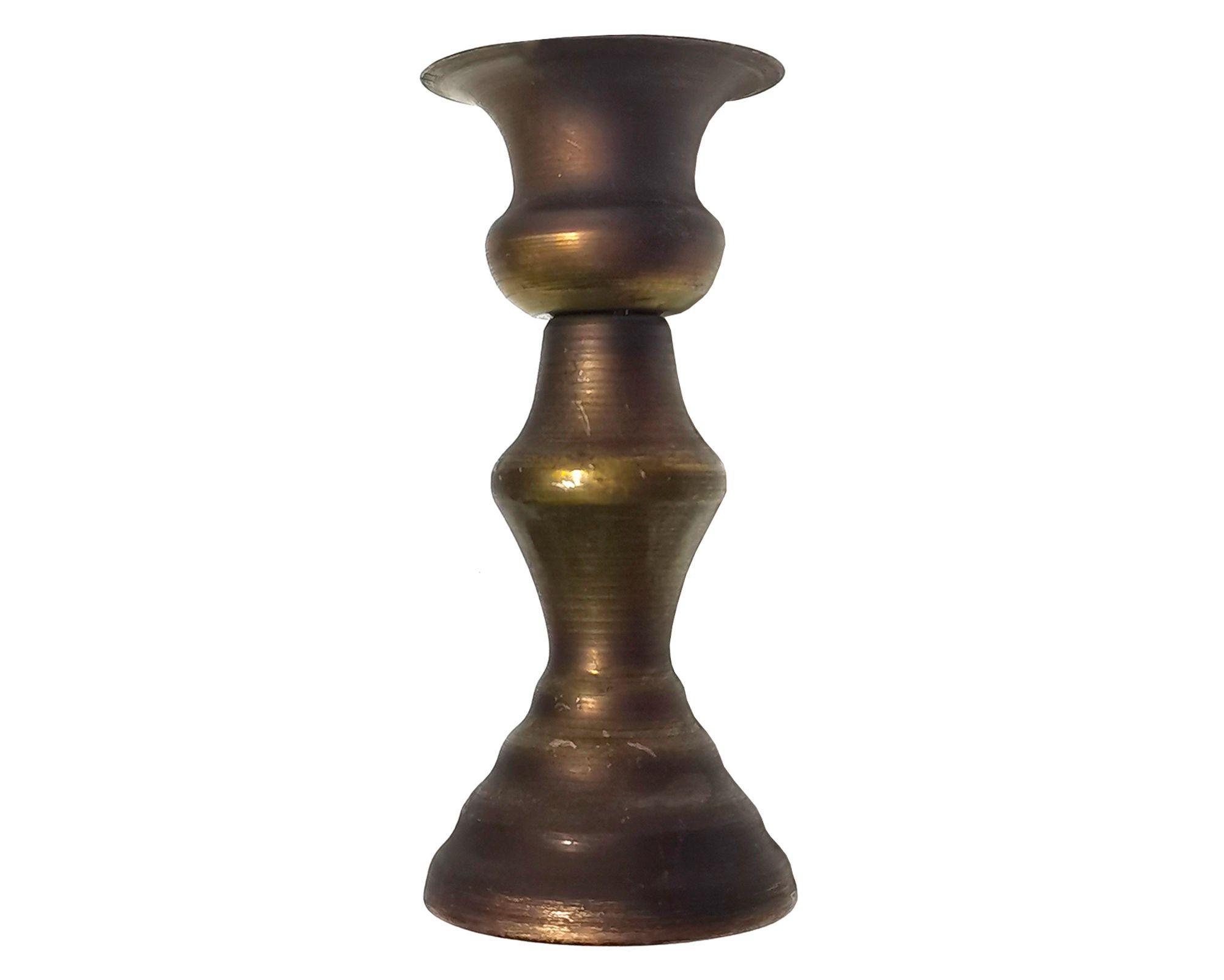 Candelabro Metal café 13.5x6x6 cm-0