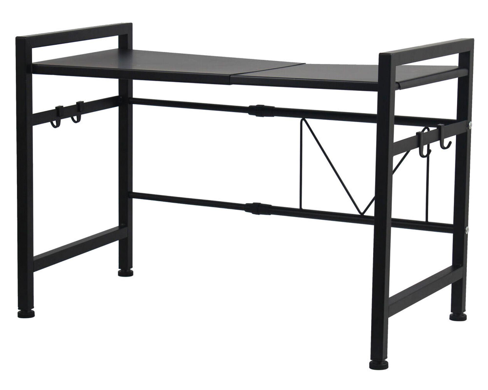 Organizador microondas extensible negro-1