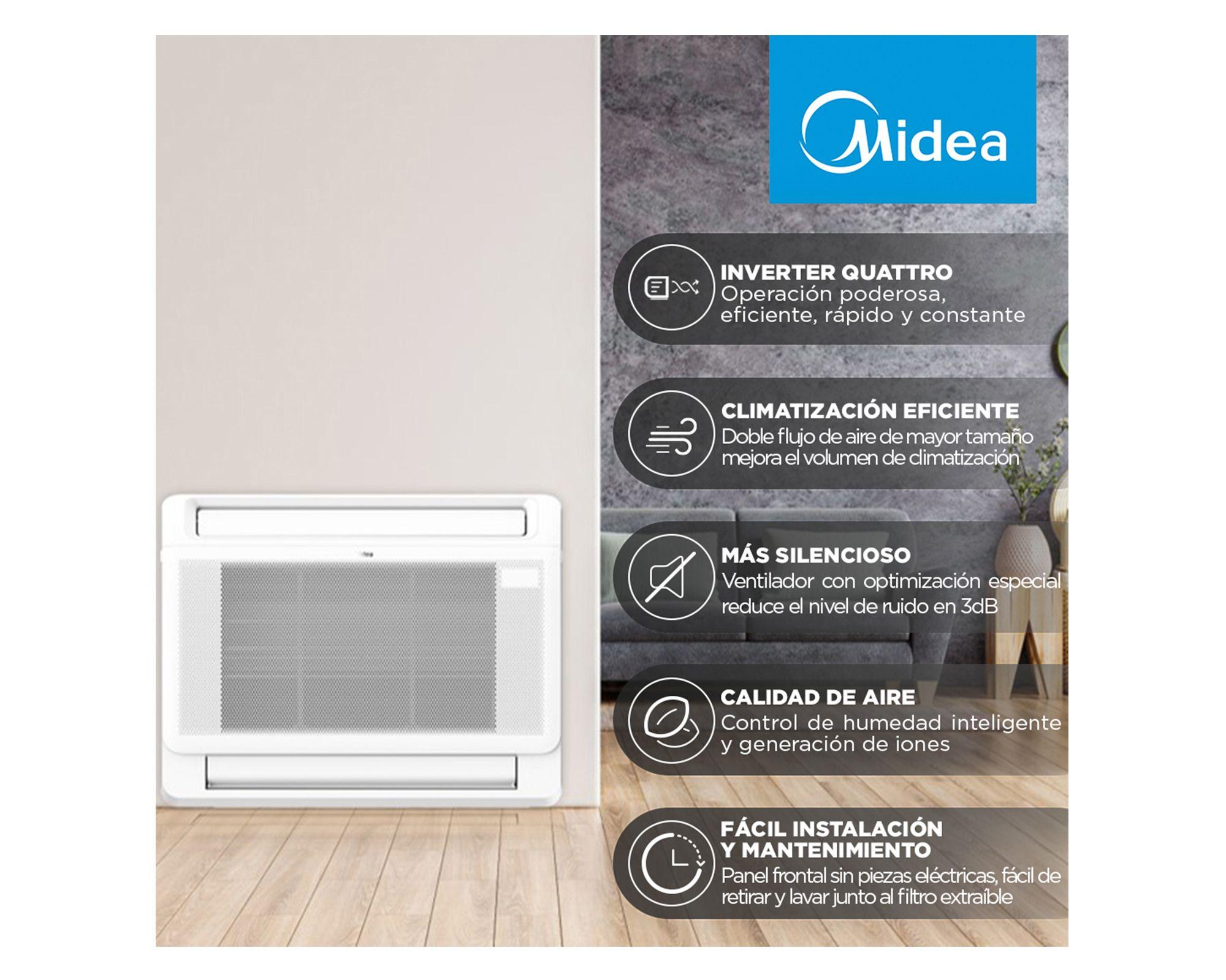 Aire acondicionado split 14000 BTU Consola14K Wifi-2