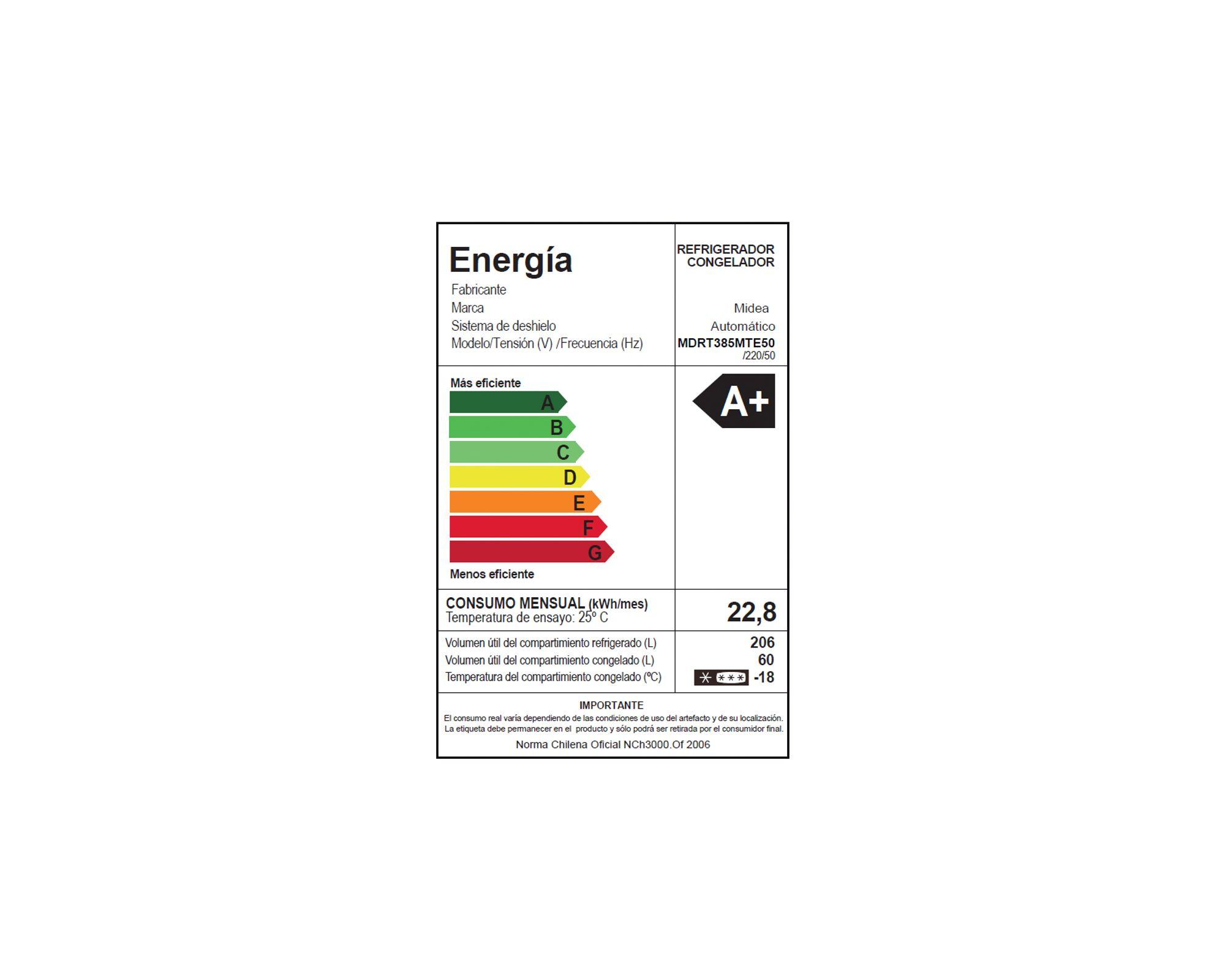 Refrigerador Top Mount no frost 266 litros MDRT385MTE50 silver-6