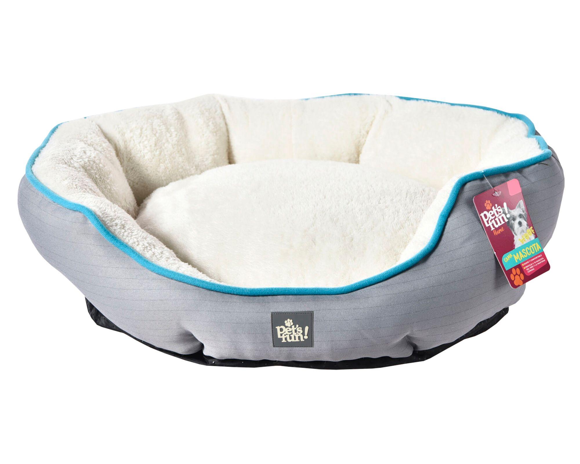 Cama mascota M New comfy gris-0