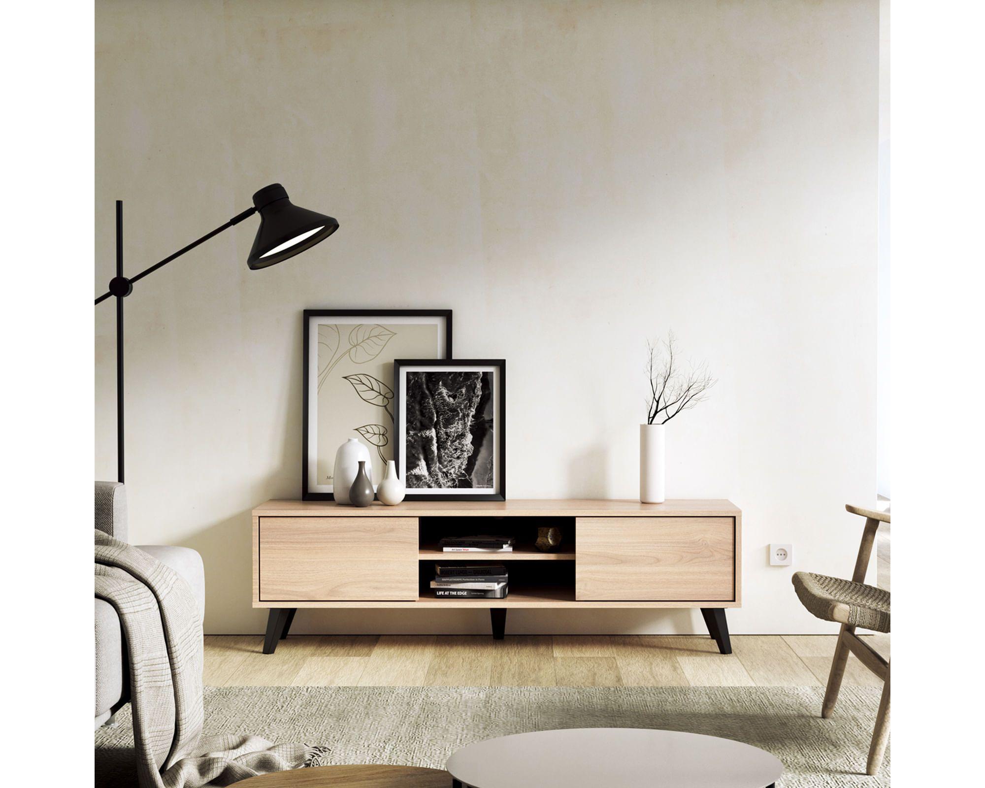 Rack TV 55"  bajo Atacama café claro-7