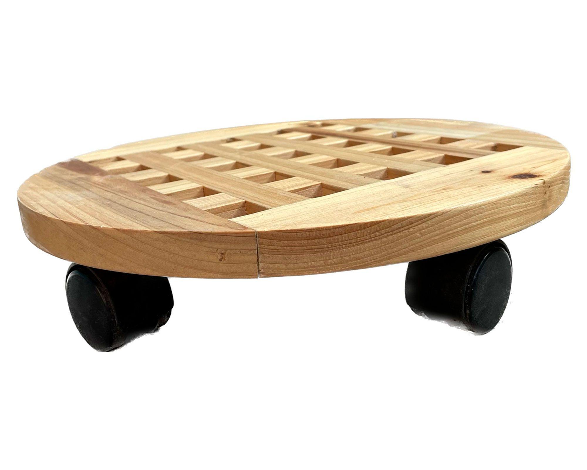 Portamacetero redondo 7 cm ruedas-0