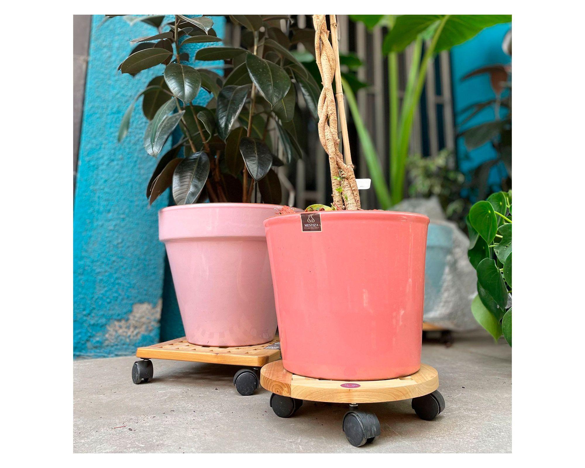 Portamacetero redondo 7 cm ruedas-1