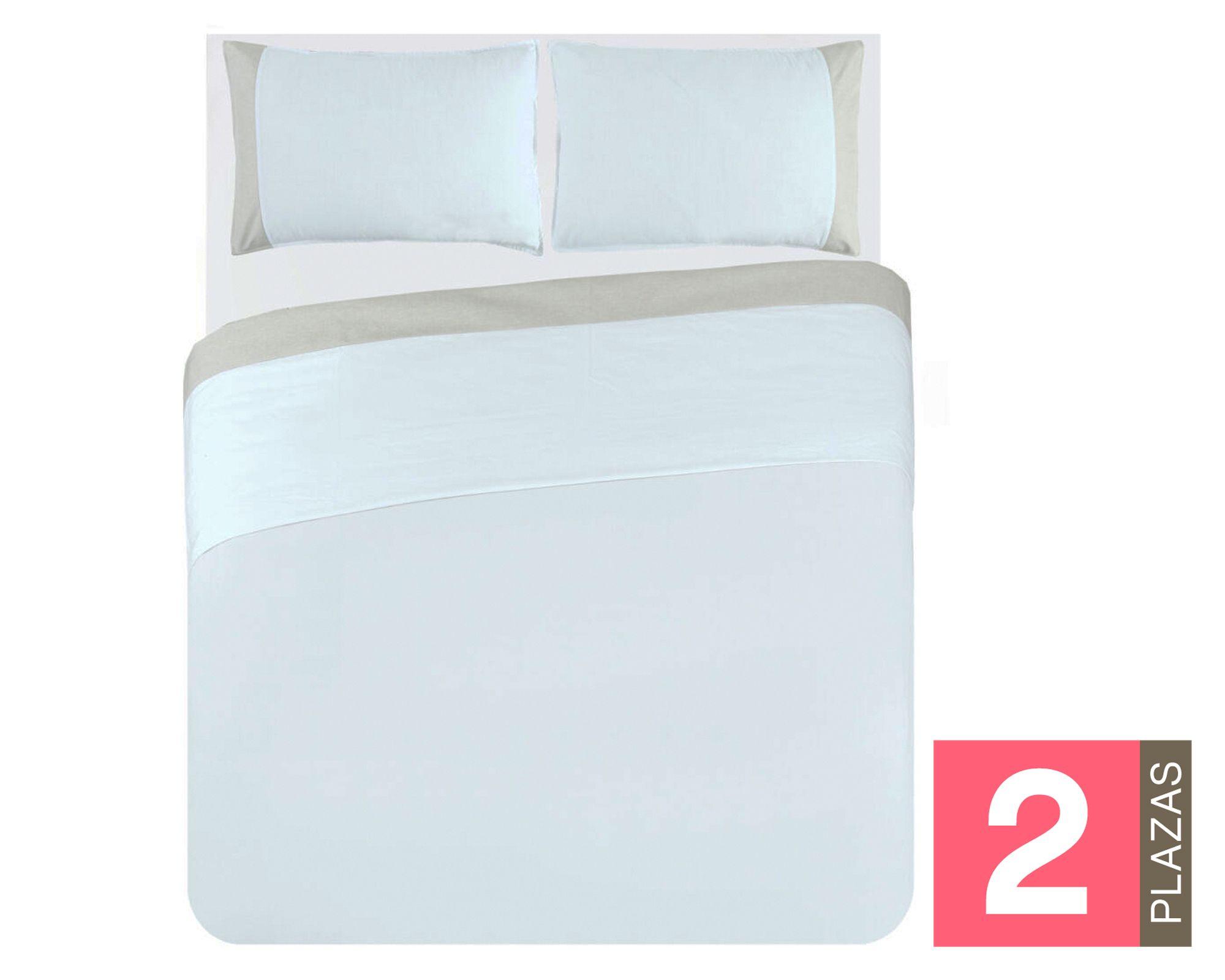 Juego de sábanas 2 plazas Silvestre 180 hilos-0