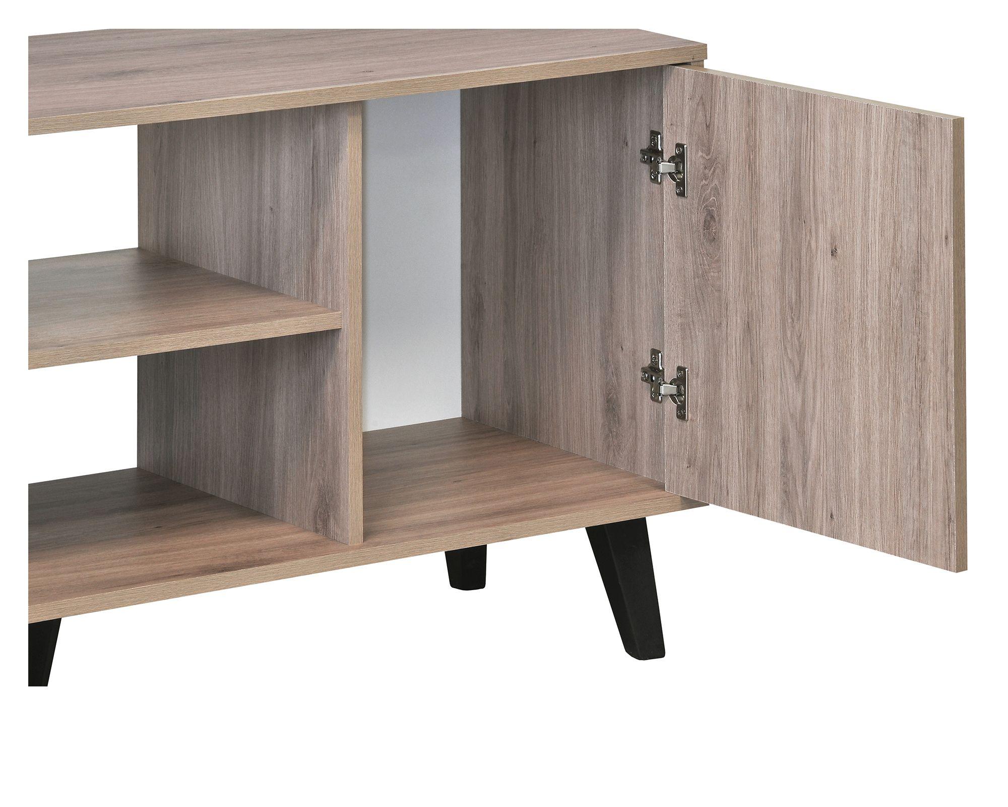 Rack TV 50" Atlanta Roble Santana roble santana-3