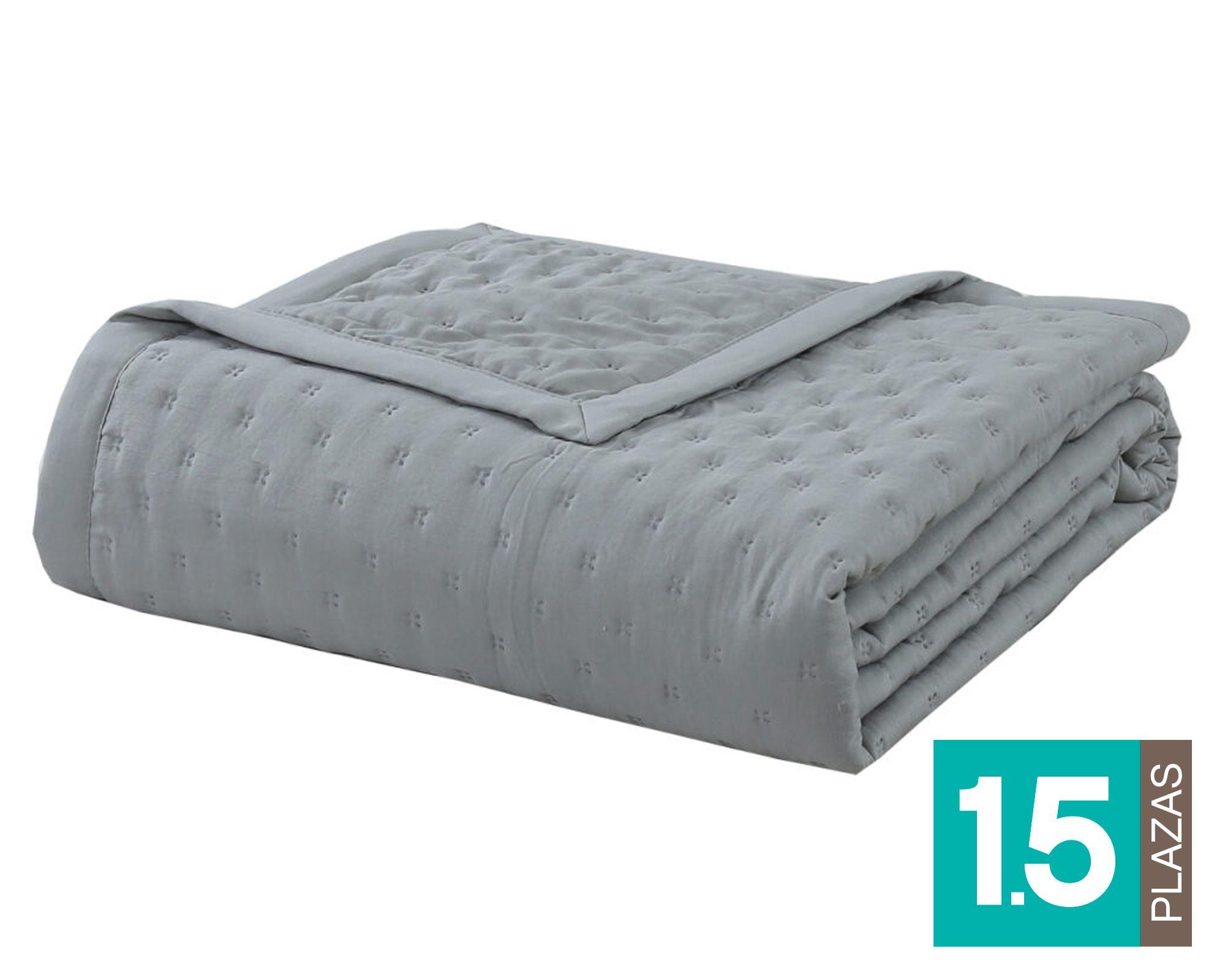 Quilt Prewashed gris 1.5 plazas-0
