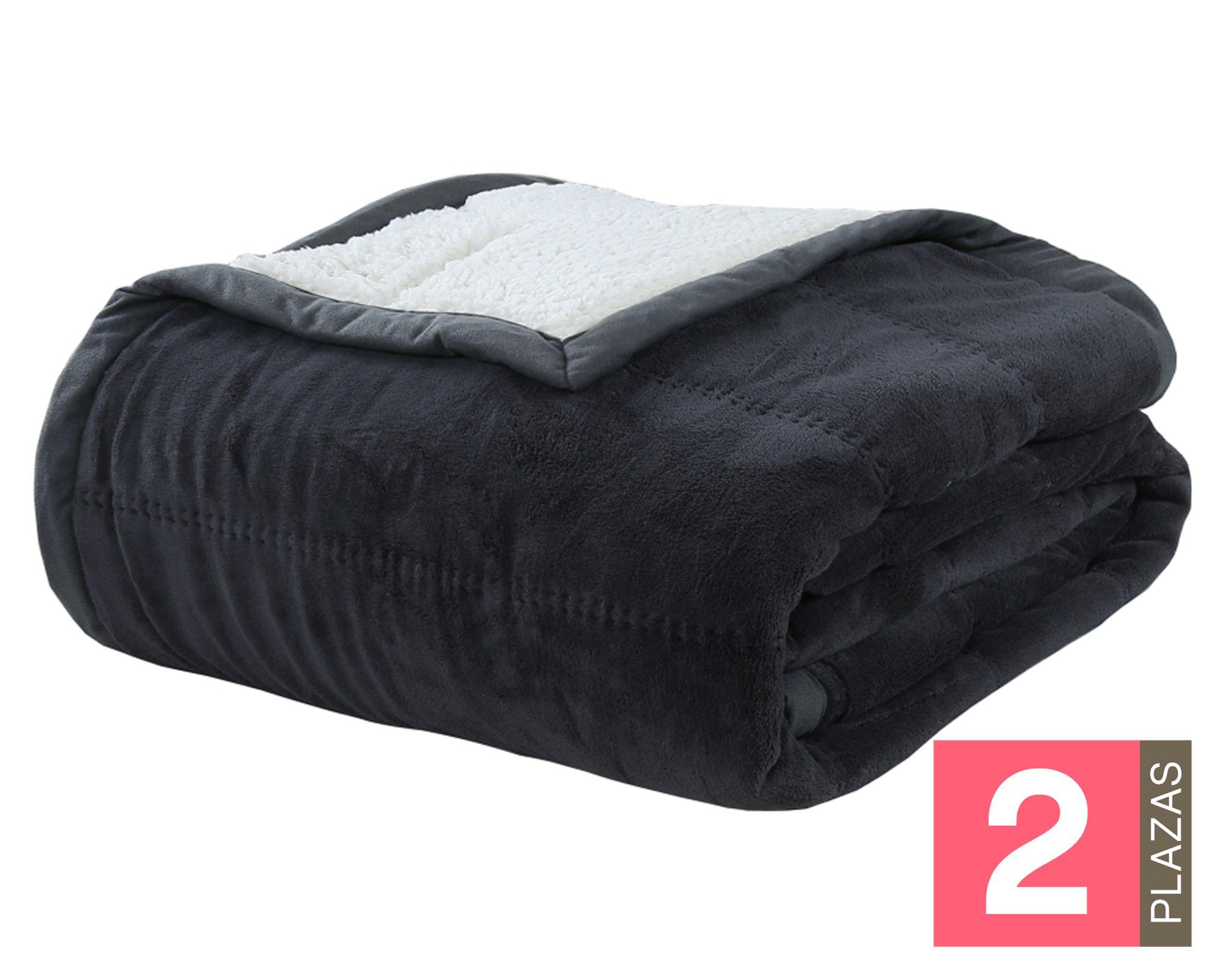 Quilt Coral gris oscuro 2 plazas-0