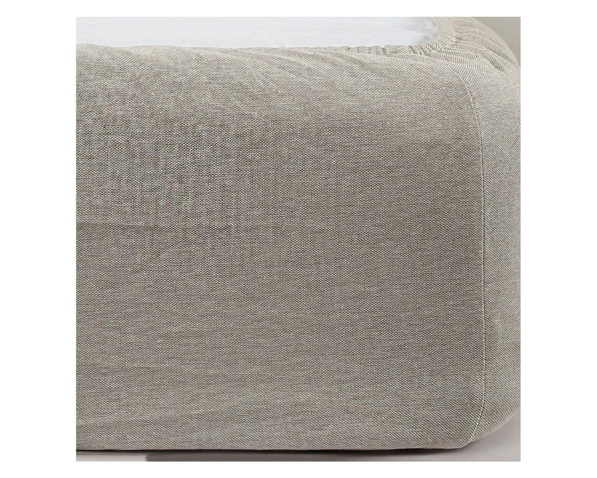 Faldón Box Spring Melange gris 1.5 plazas-3