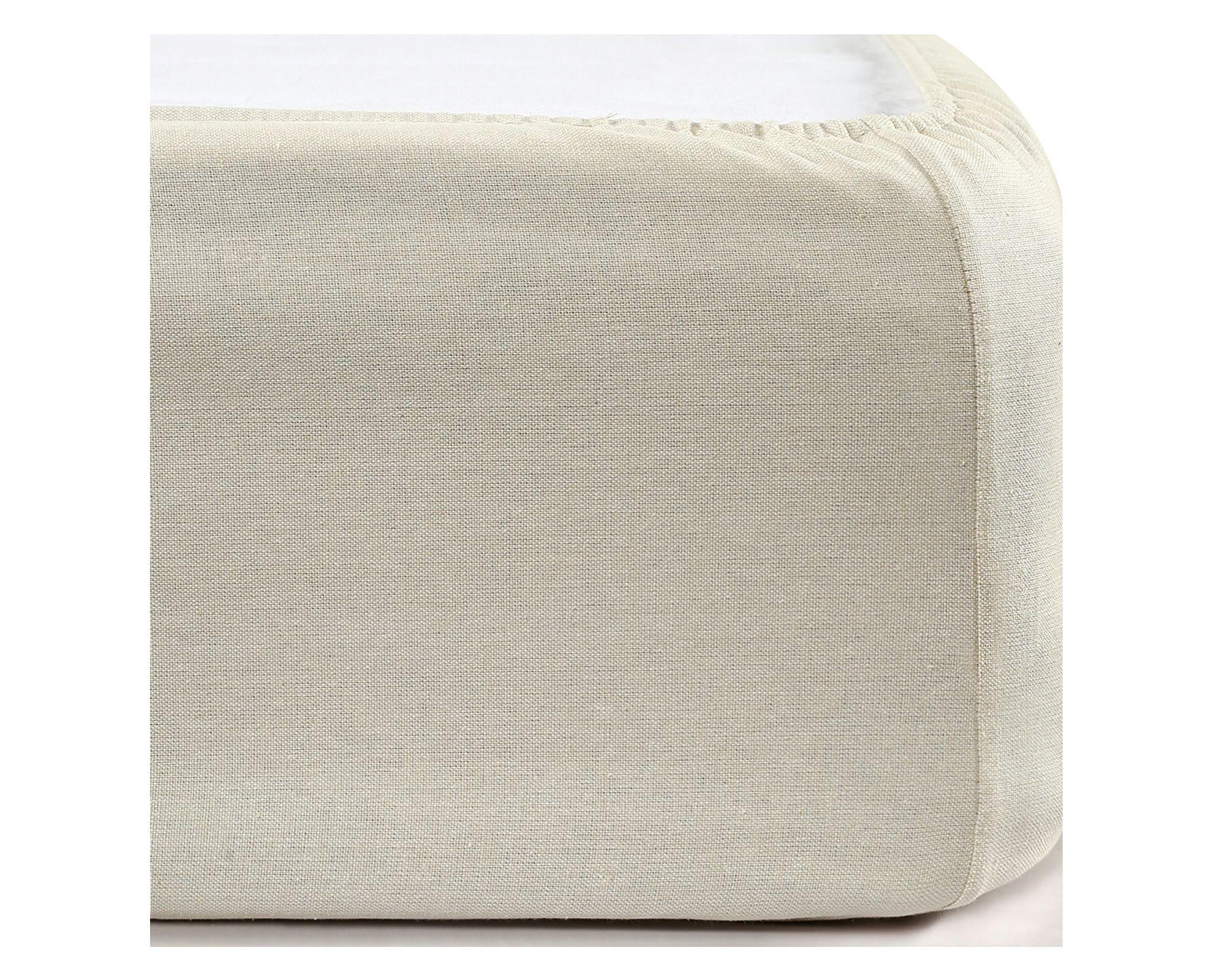 Faldón Box Spring Melange ecru King-2