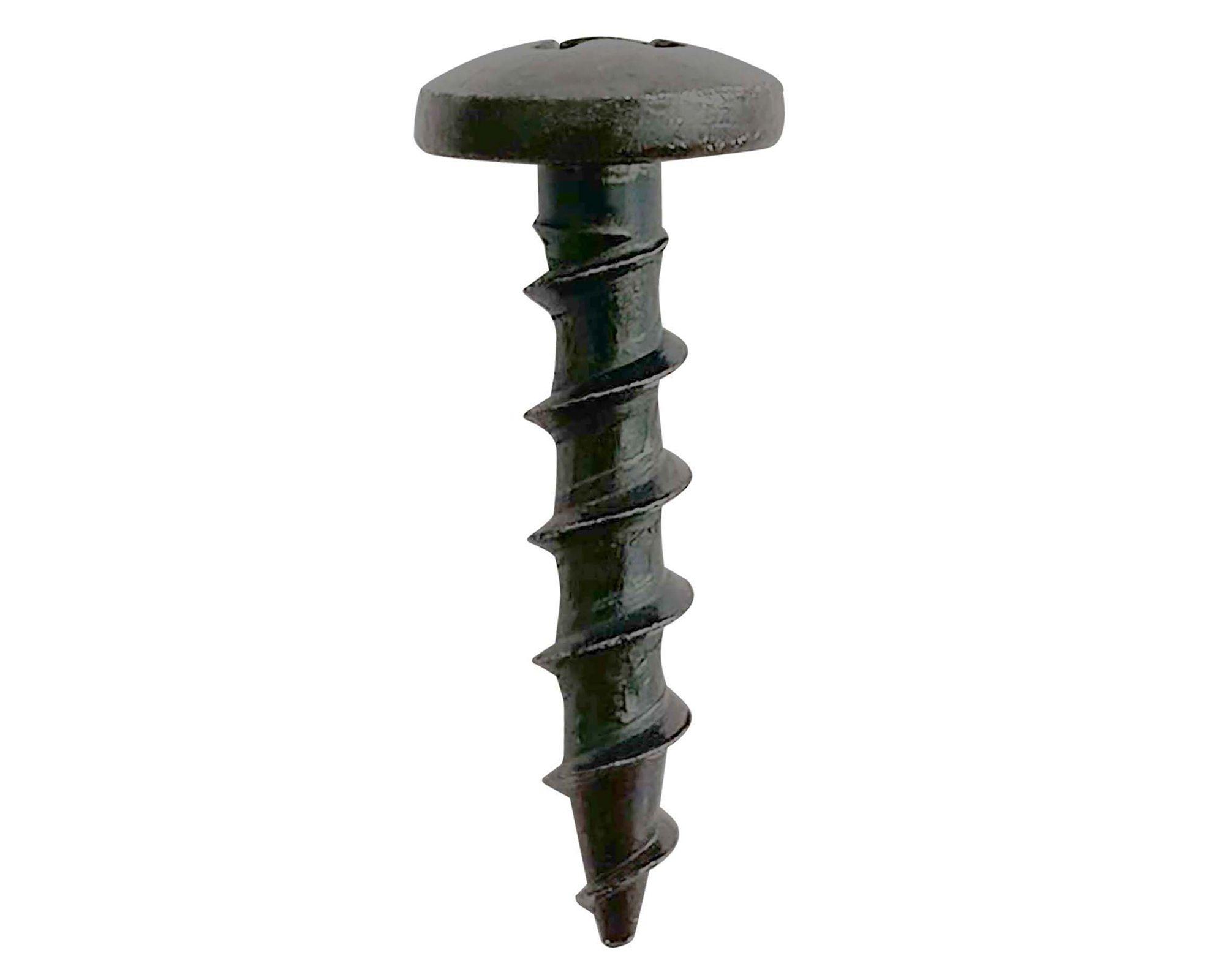 Tornillo madera Cabeza lenteja rosca gruesa 8x30 mm 5 unidades-1