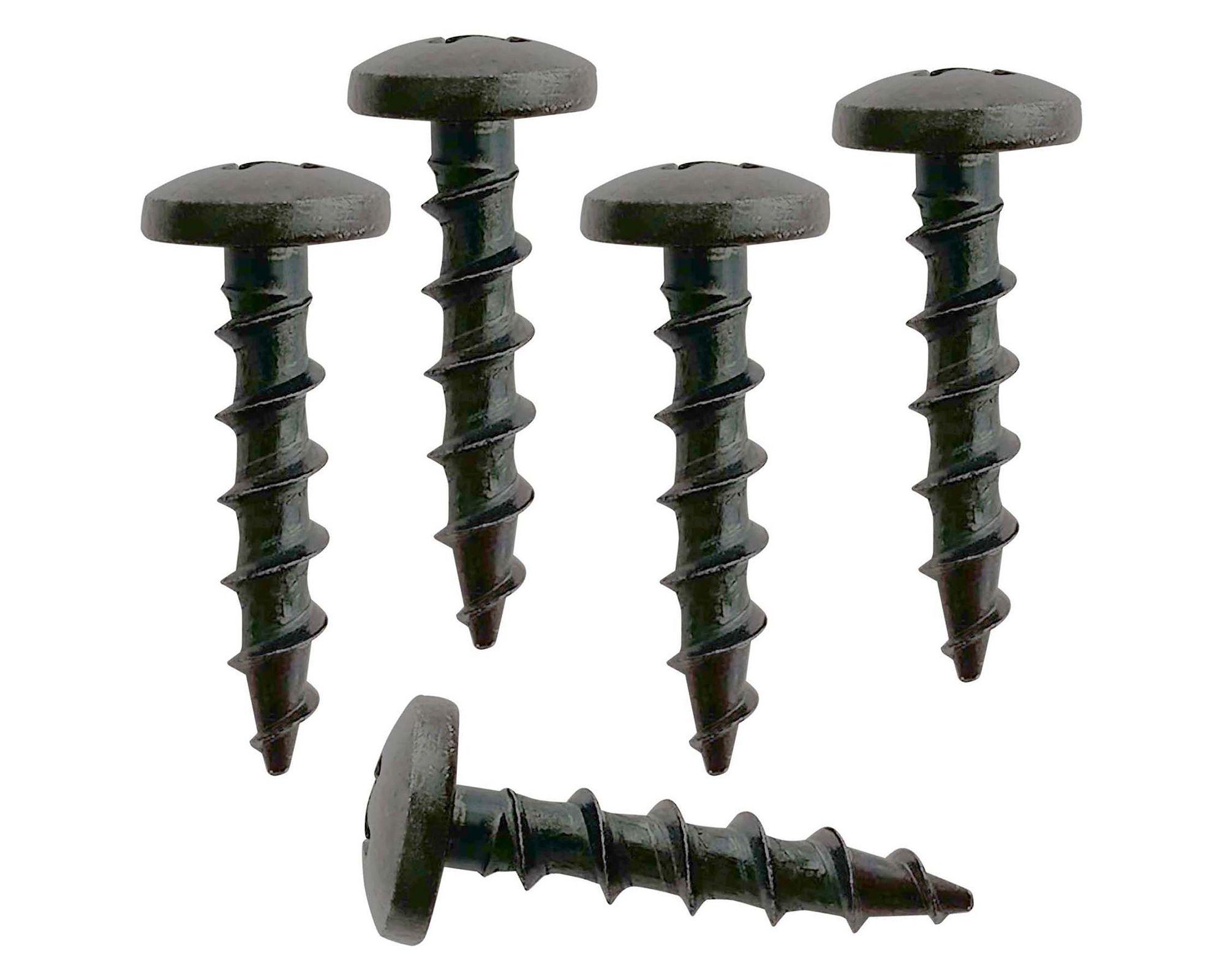 Tornillo madera Cabeza lenteja rosca gruesa 8x30 mm 5 unidades-0