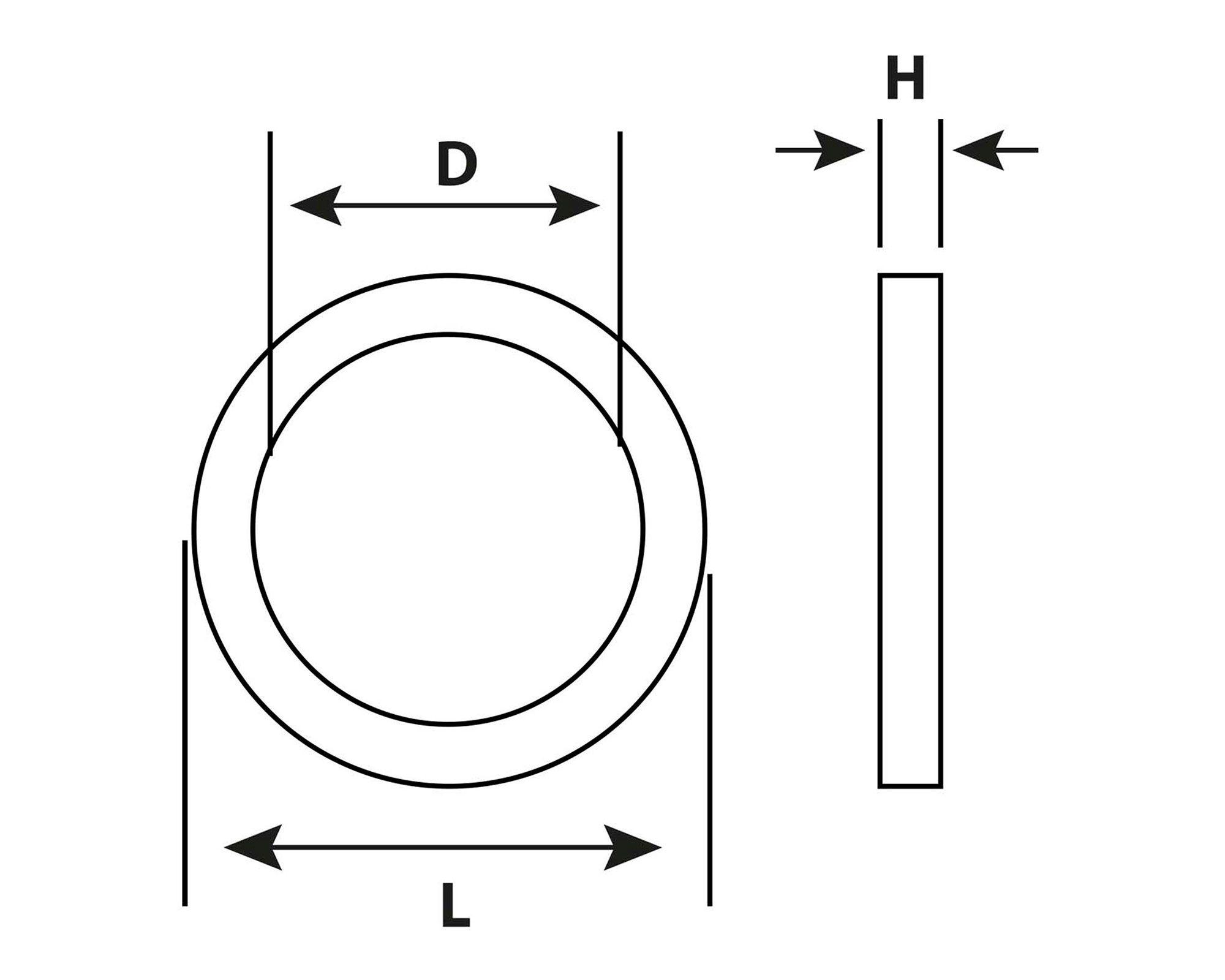 Junta tipo O-Ring 6 mm 3 unidades-3