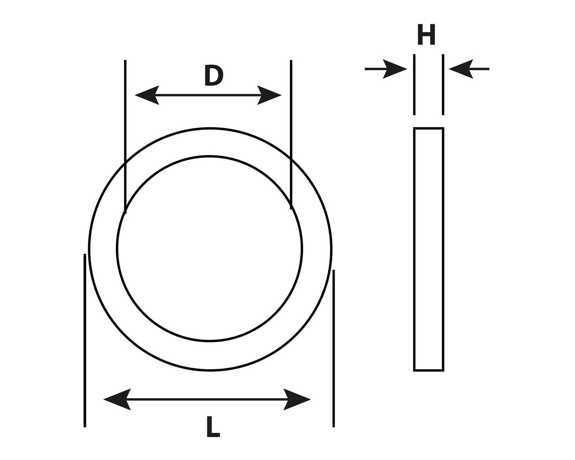 Junta tipo O-Ring 3 mm 4 unidades-3