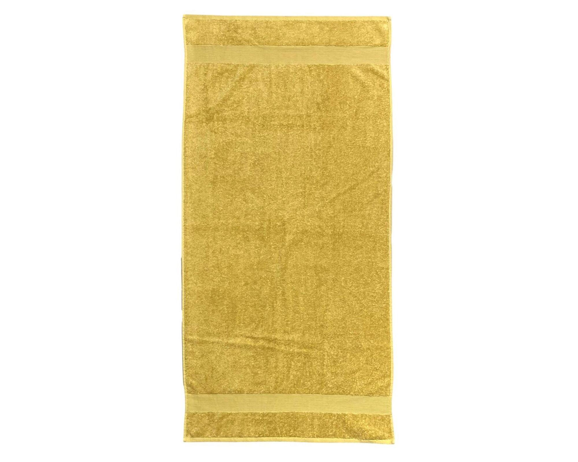 Toalla baño amarillo 70x140 cm-0