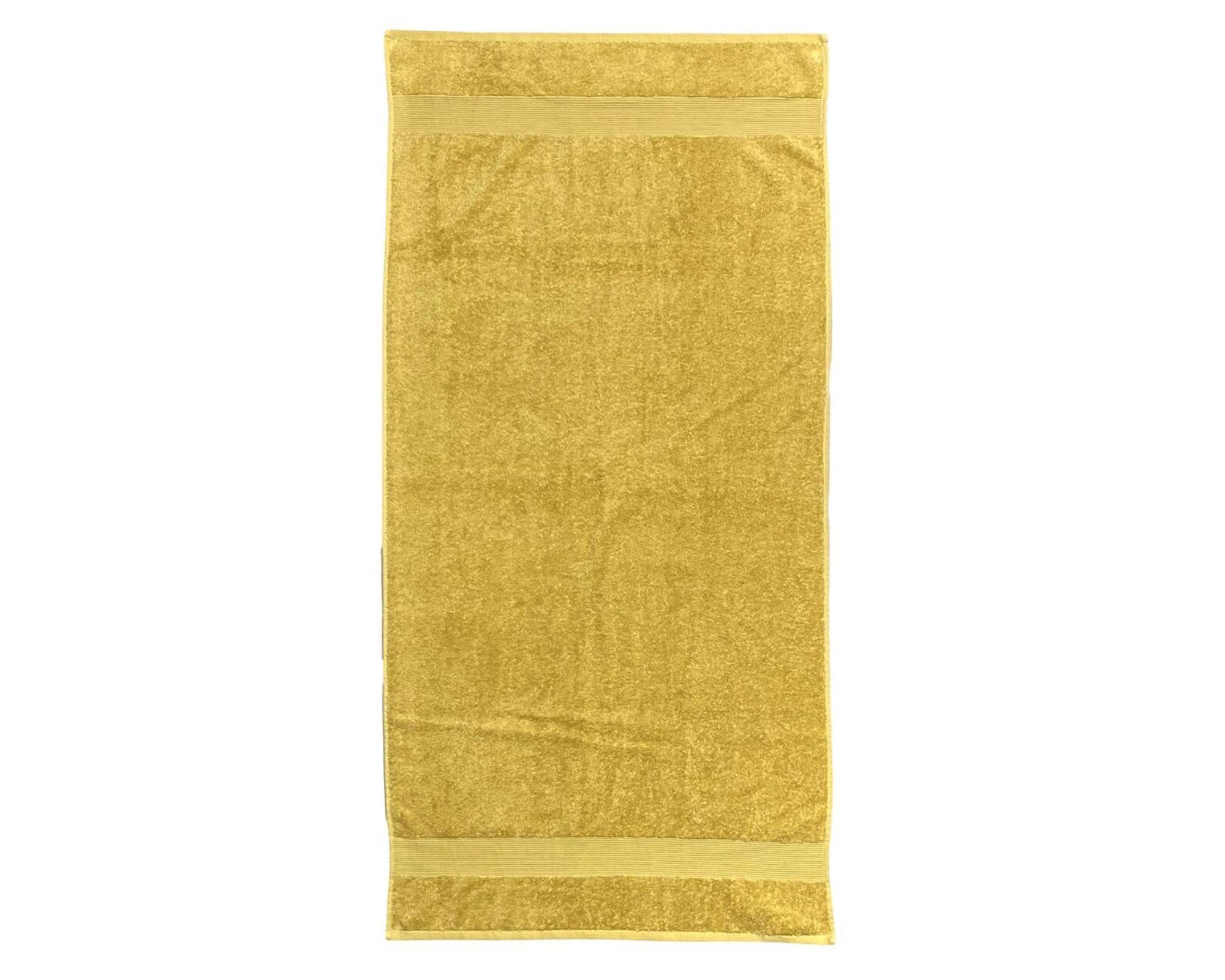 Toallón amarillo 90x170 cm-0