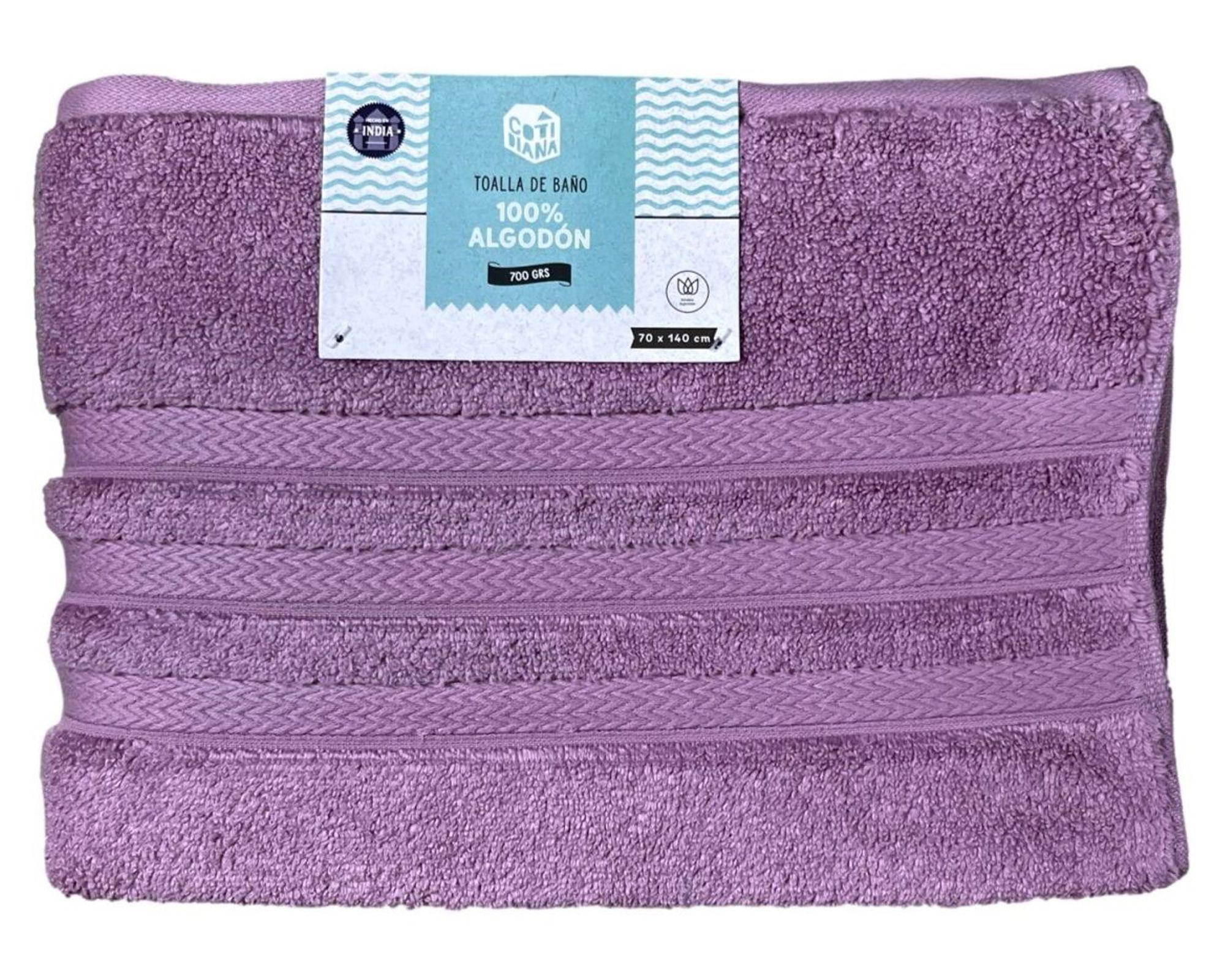Toalla baño malva 70x140 cm-1