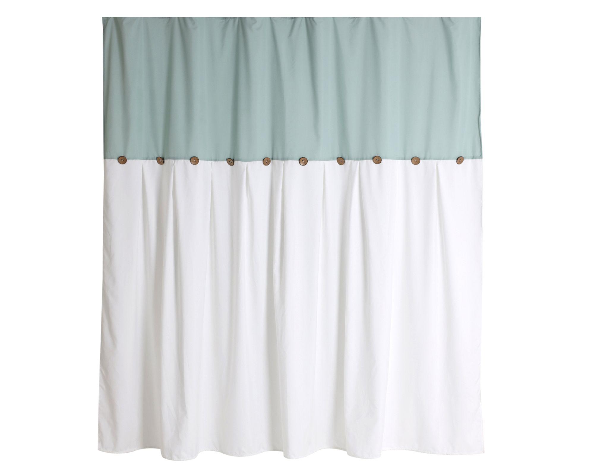 Cortina baño Botones 180x180 cm-0