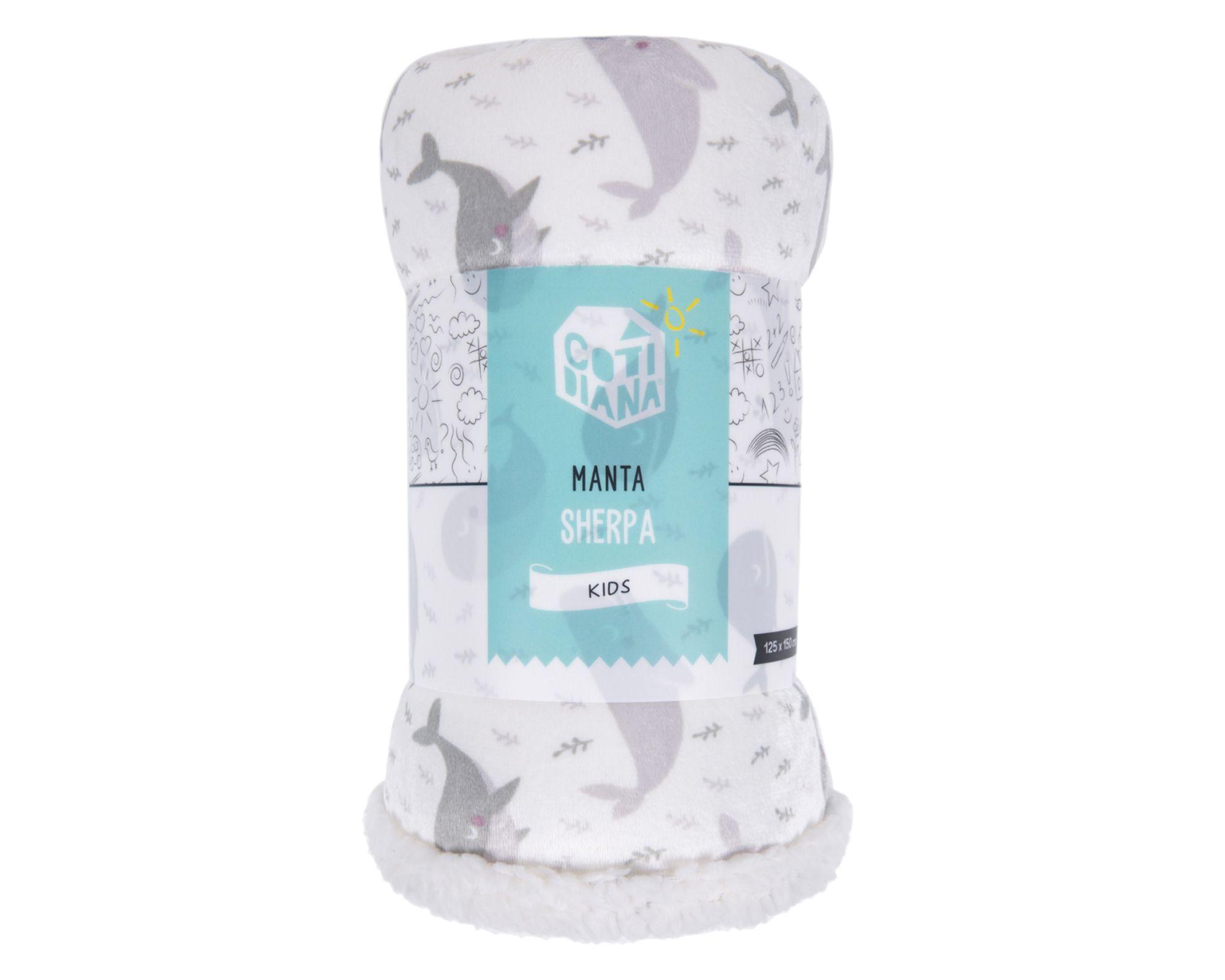 Manta 125x150 cm Ballena-0