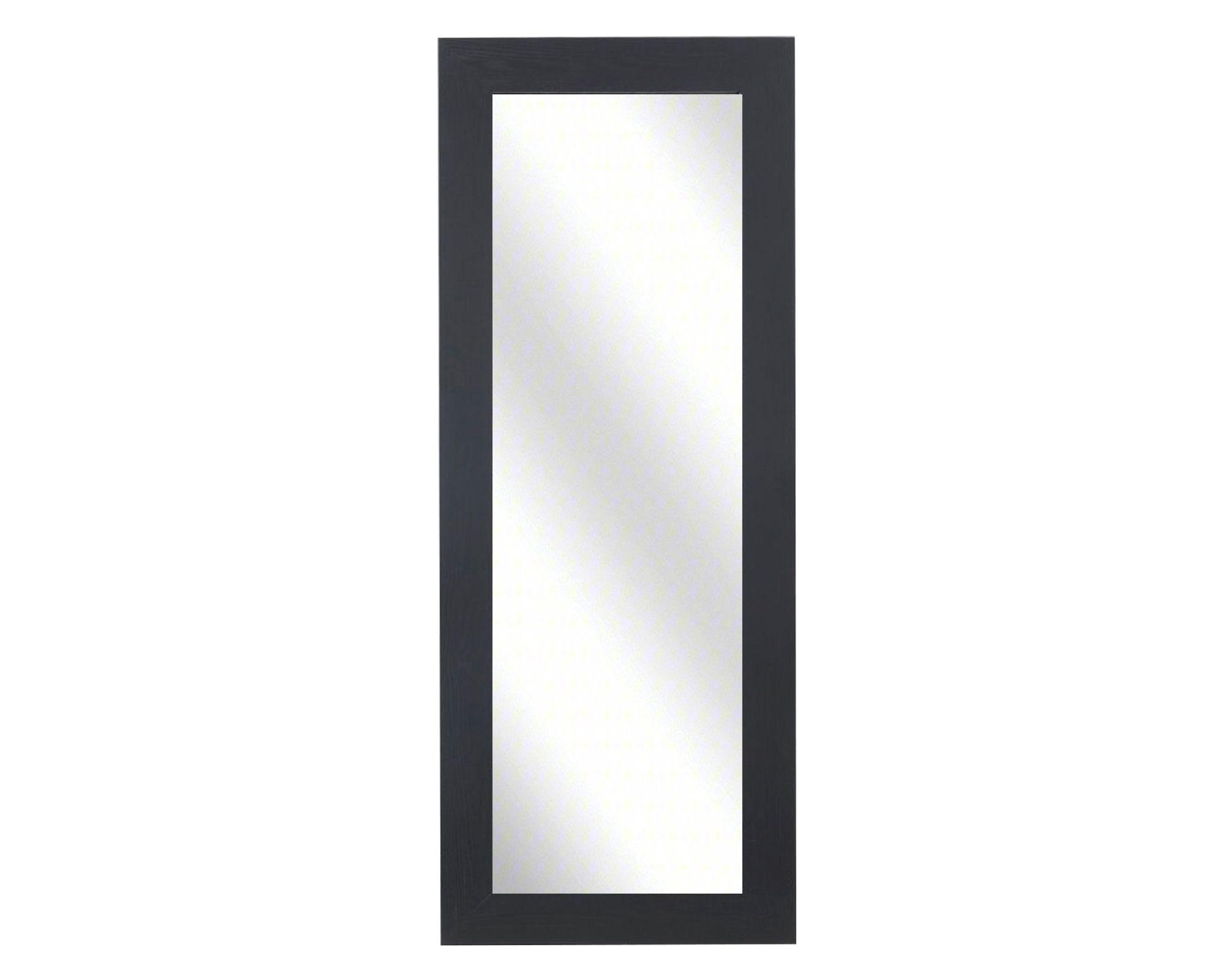 Espejo decorativo 65x165 cm negro-0