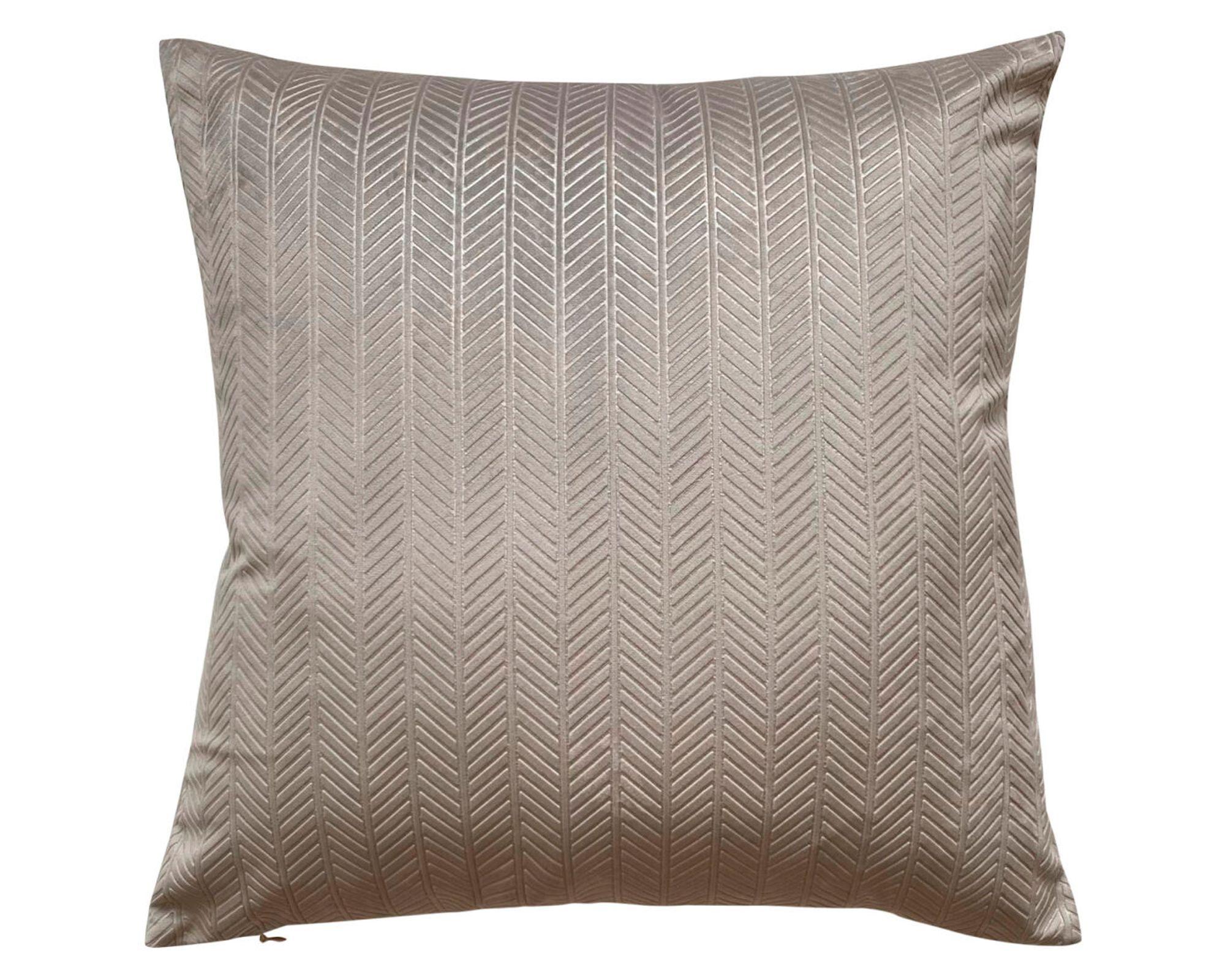 Cojín 45x45 cm Liso taupe-0