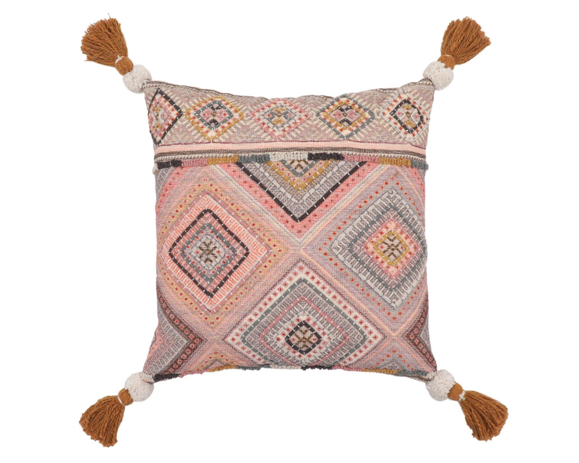 Cojín bordado 45x45 cm C24-0
