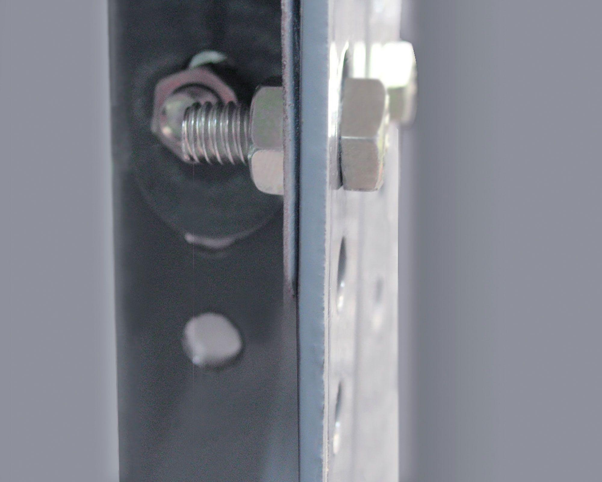 Perno hexagonal 8.8 métrico con tuerca M6-1.0x20 mm ZBR 2 unidades-2