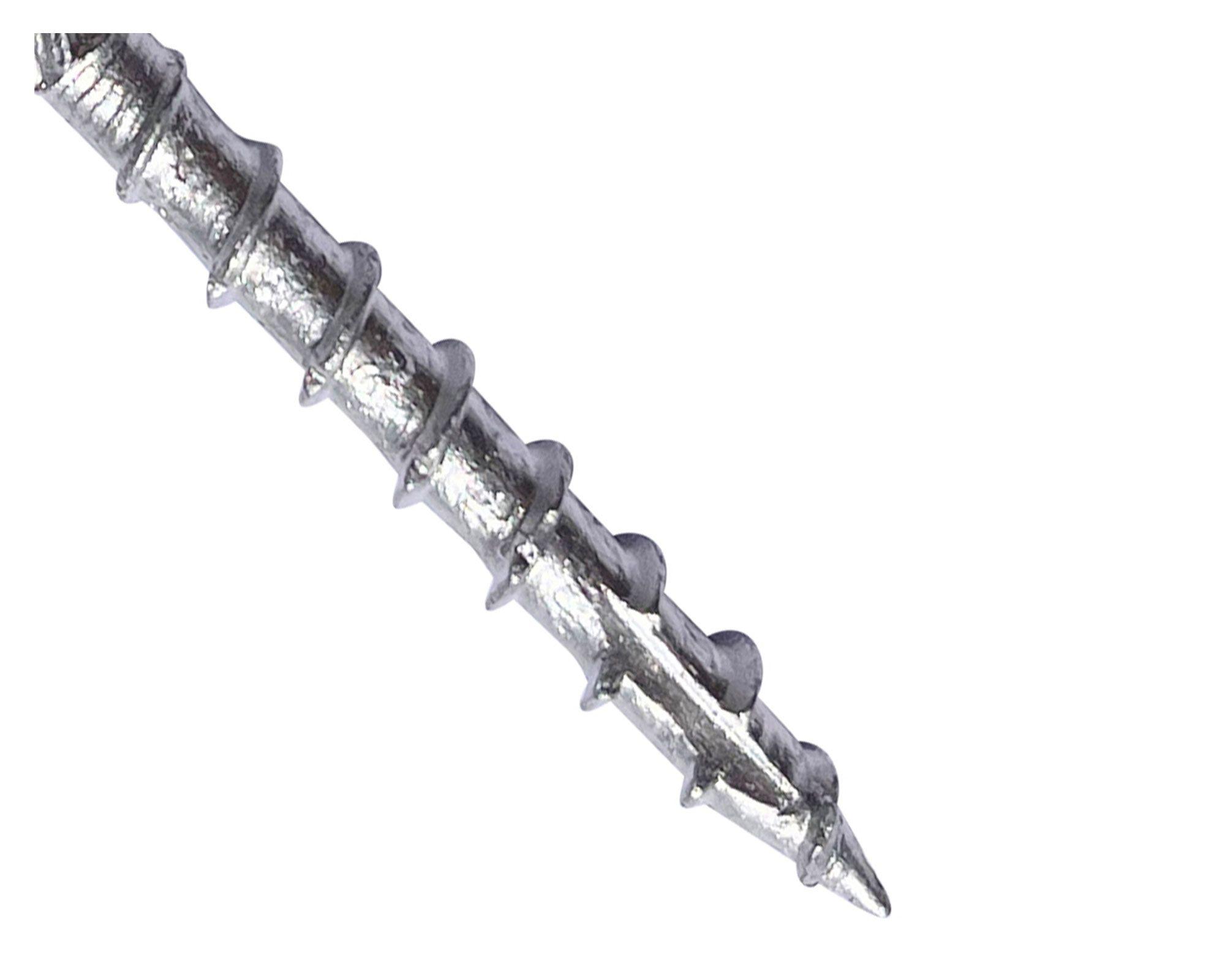 Tornillo madera cabeza lenteja turbo 6.0x70 mm 4 unidades-2