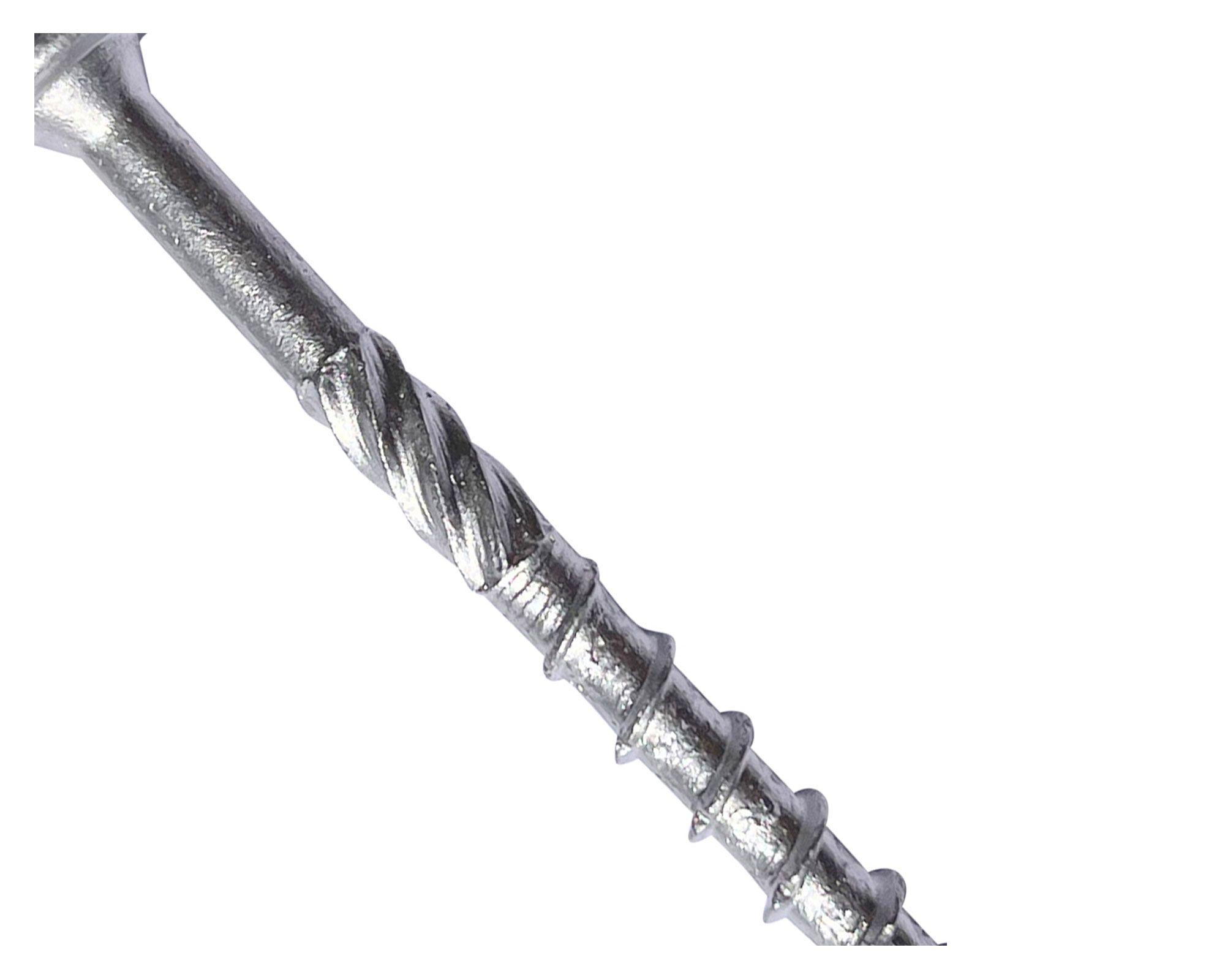 Tornillo madera cabeza lenteja turbo 6.0x70 mm 4 unidades-1