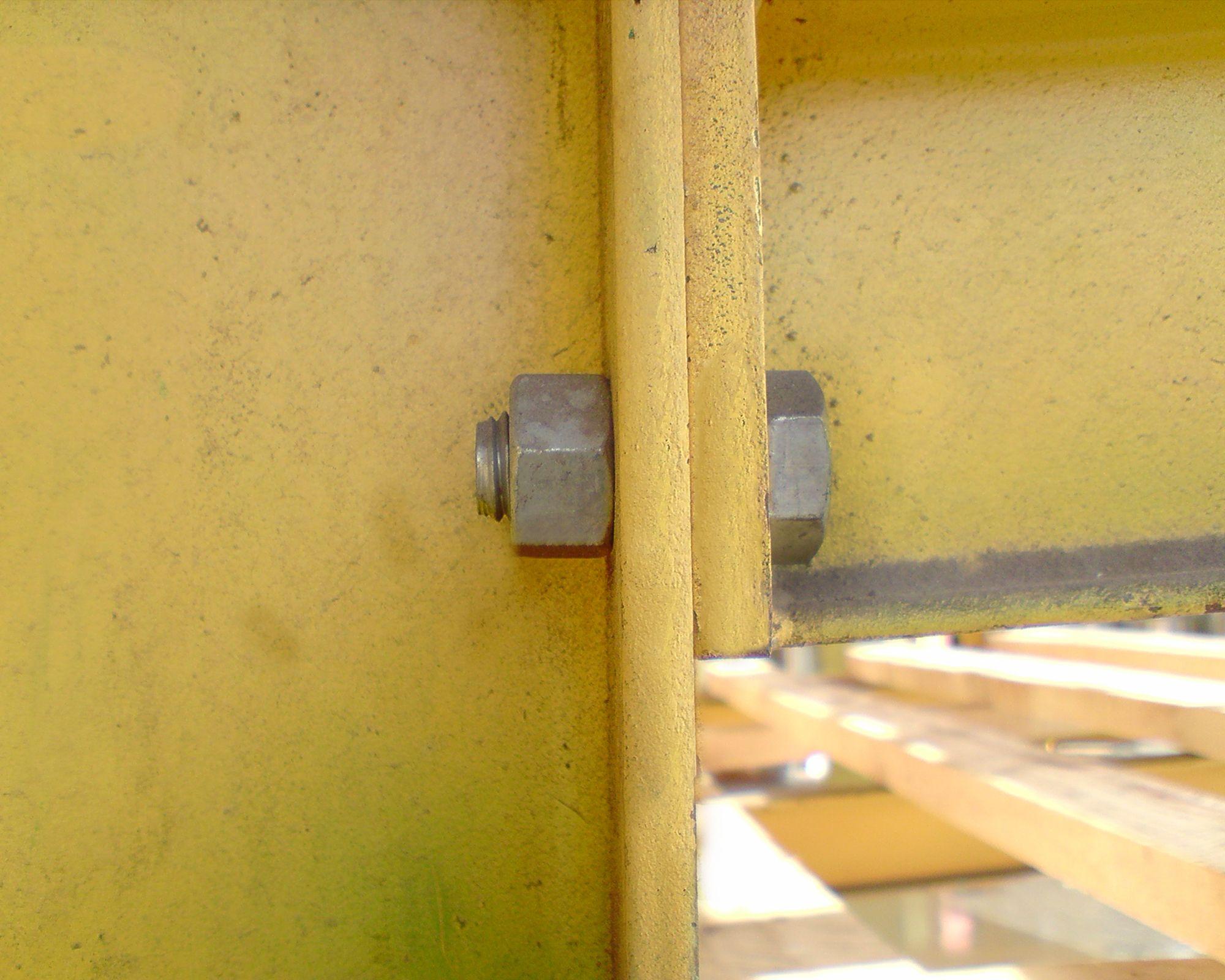 Perno hexagonal métrico c/tuerca Inox M10x25 mm 2 unidades-2