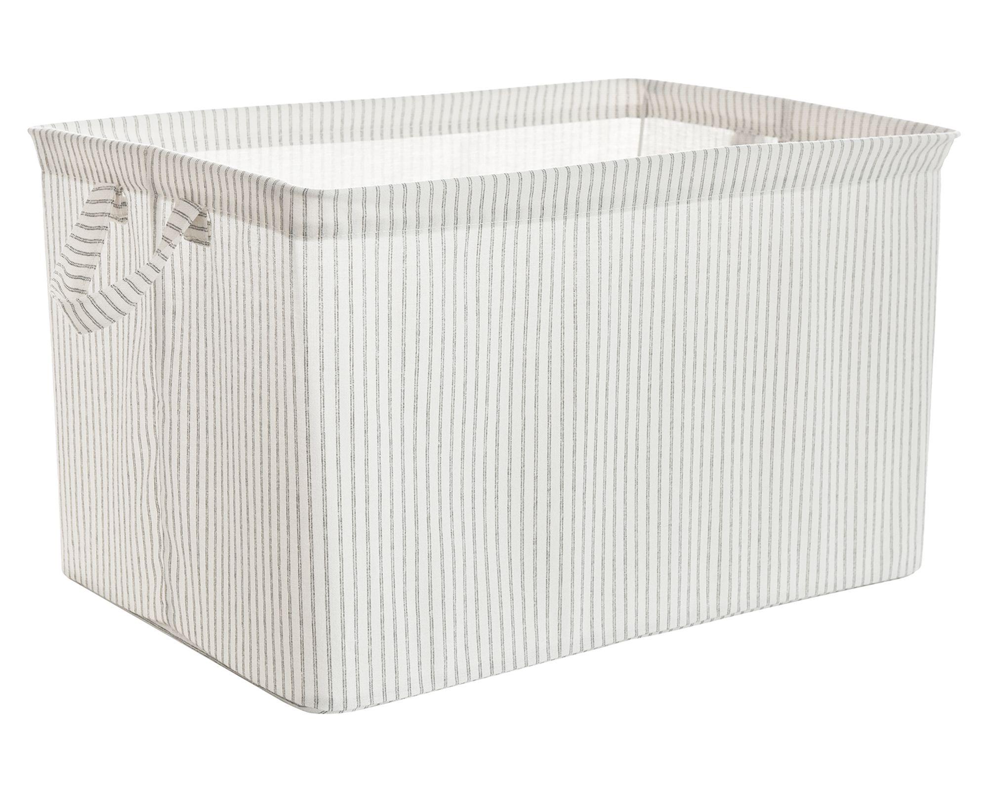 Organizador clóset plegable 40x30 cm líneas-0