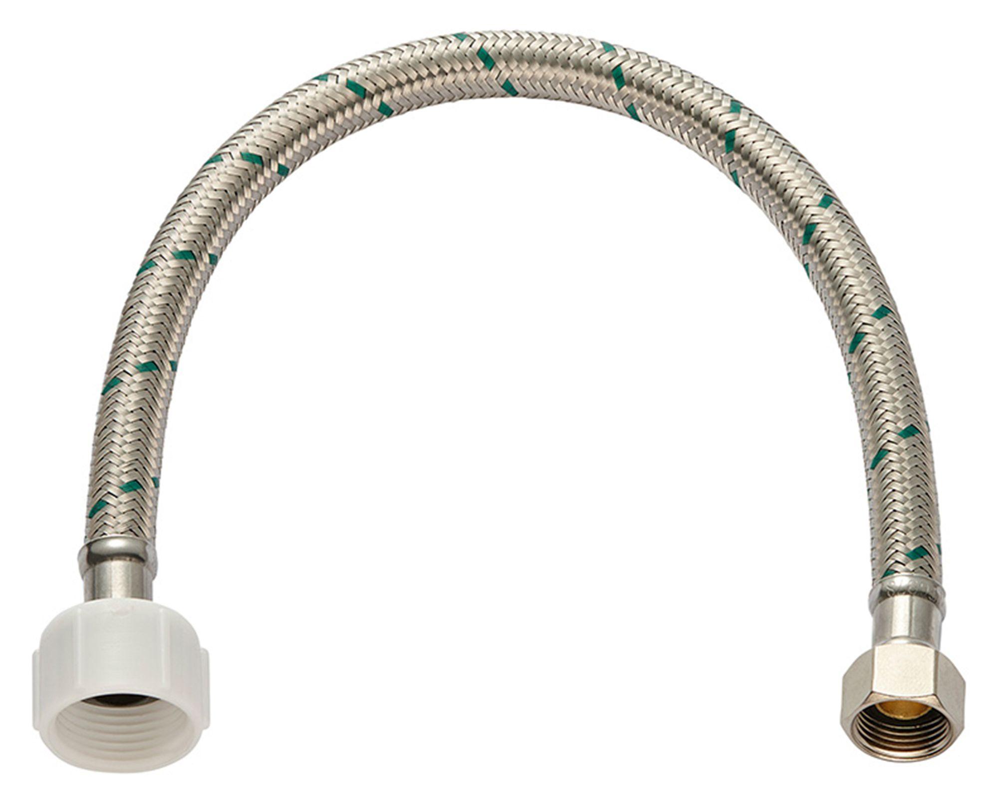 Flexible agua sanitario HI-HI 3/8x7/8" 30 cm-0