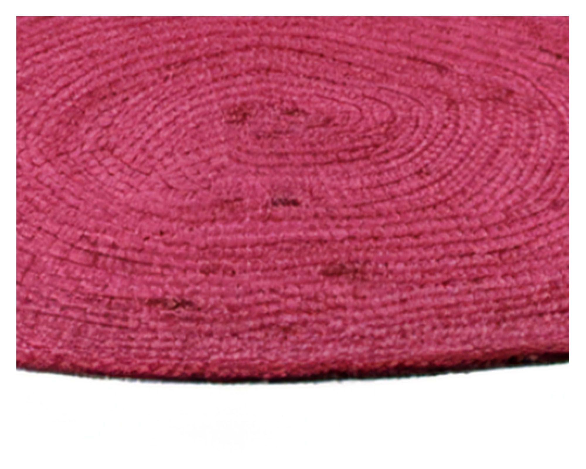 Alfombra redonda 150 cm Maui fucsia-1