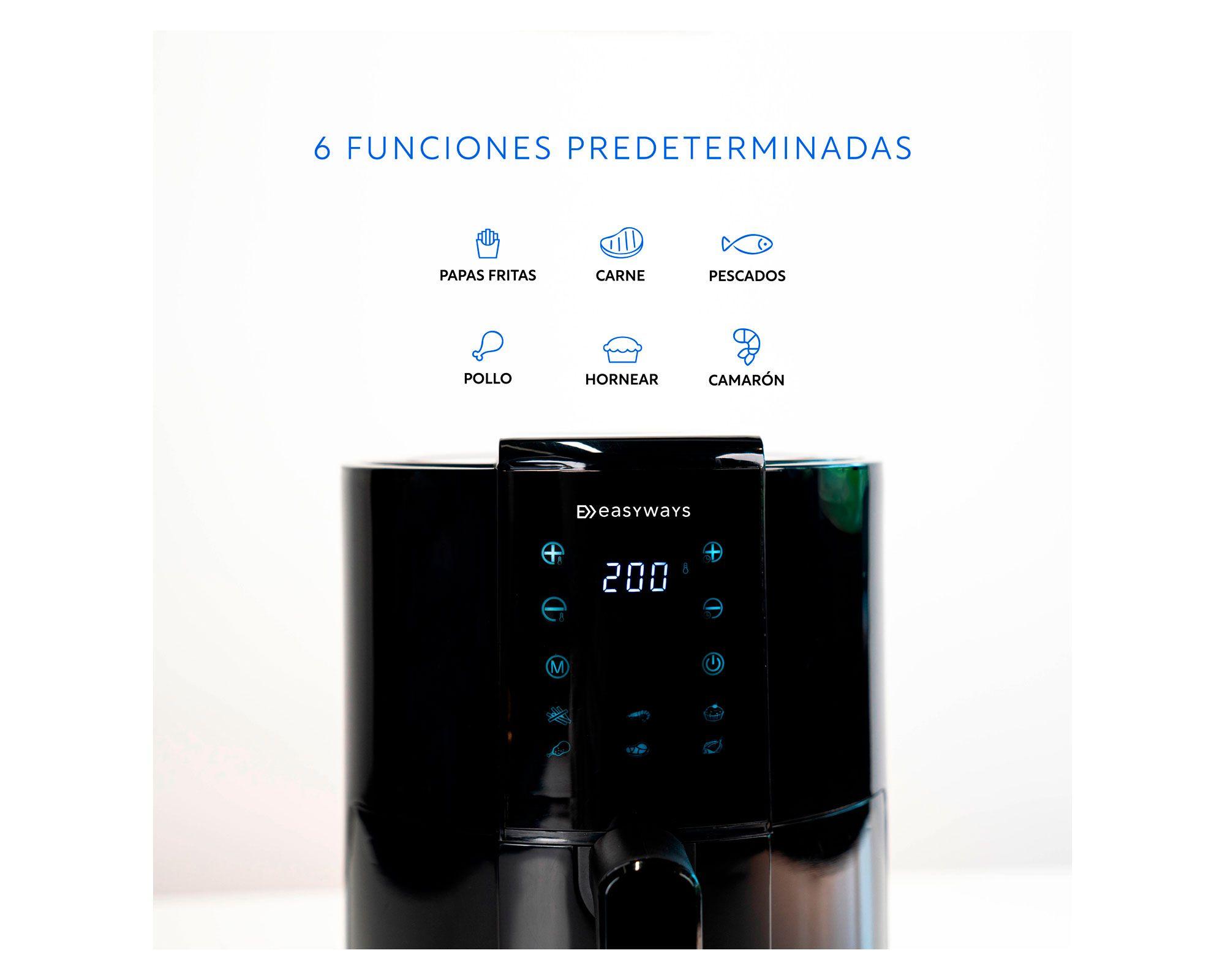 Freidora de aire 1.8 litros Air Fryer Fast-4