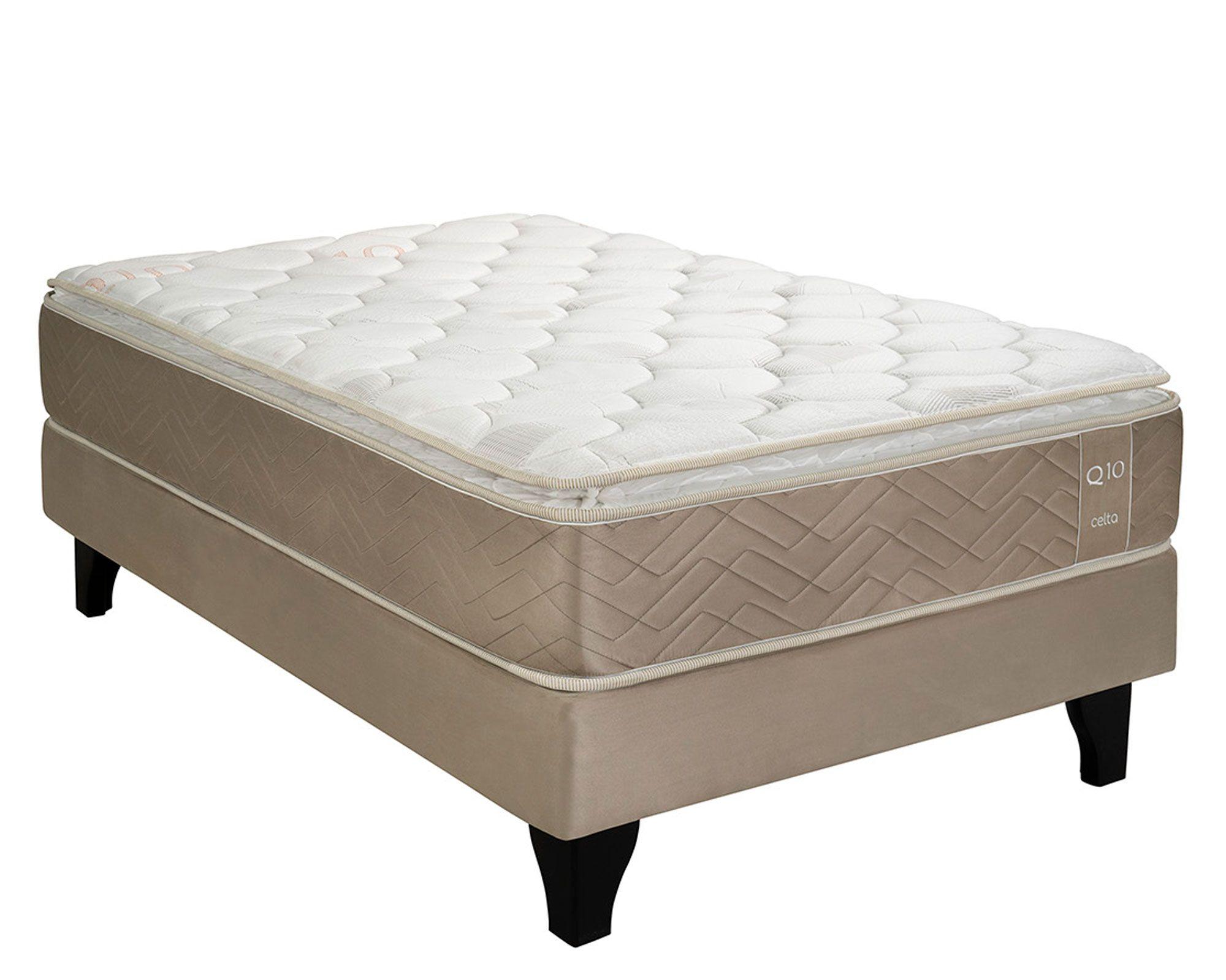 Cama europea 1 plaza x 190 cm Q10 Premium-0