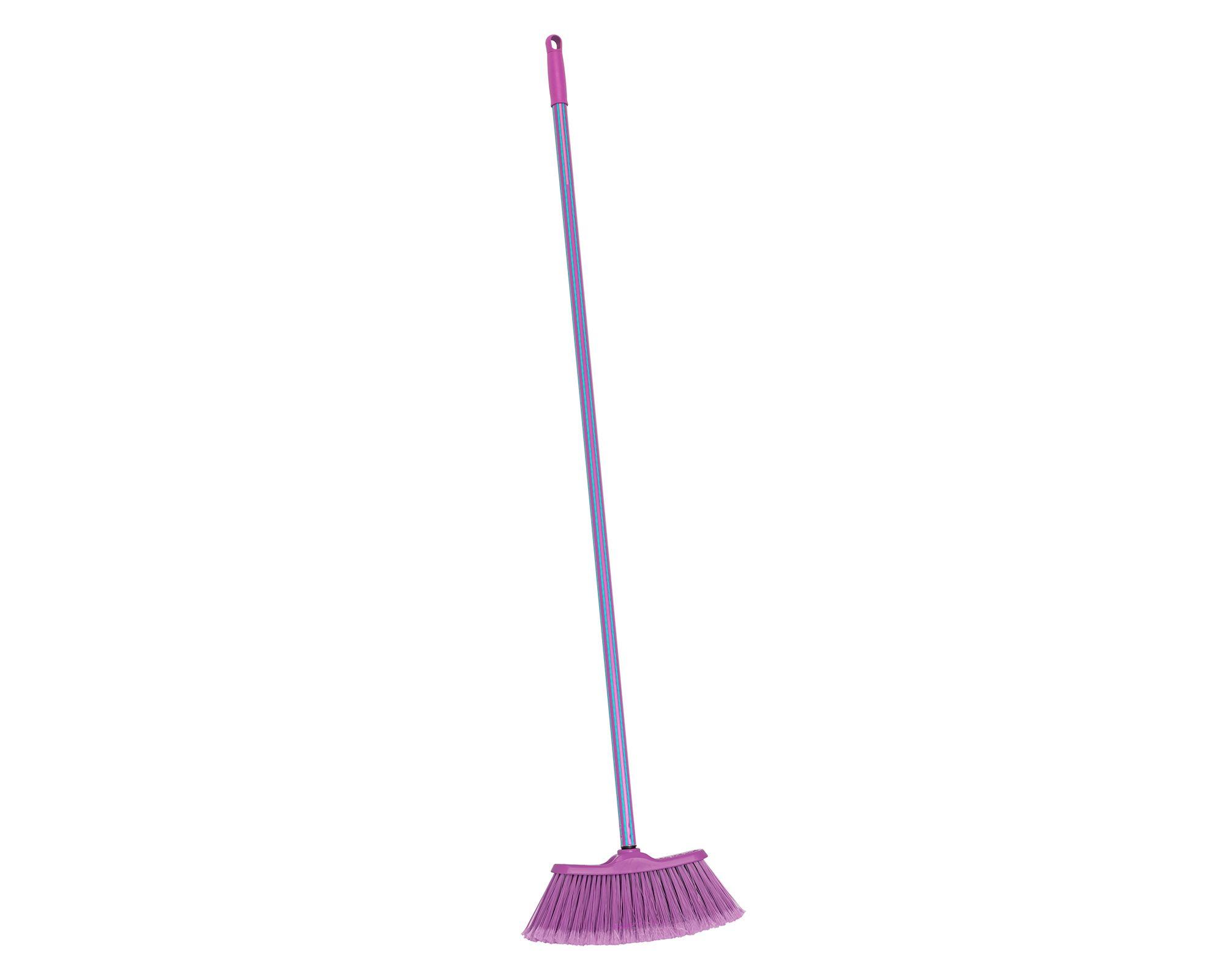 Escoba Practi Rey plástico morado/turquesa-0